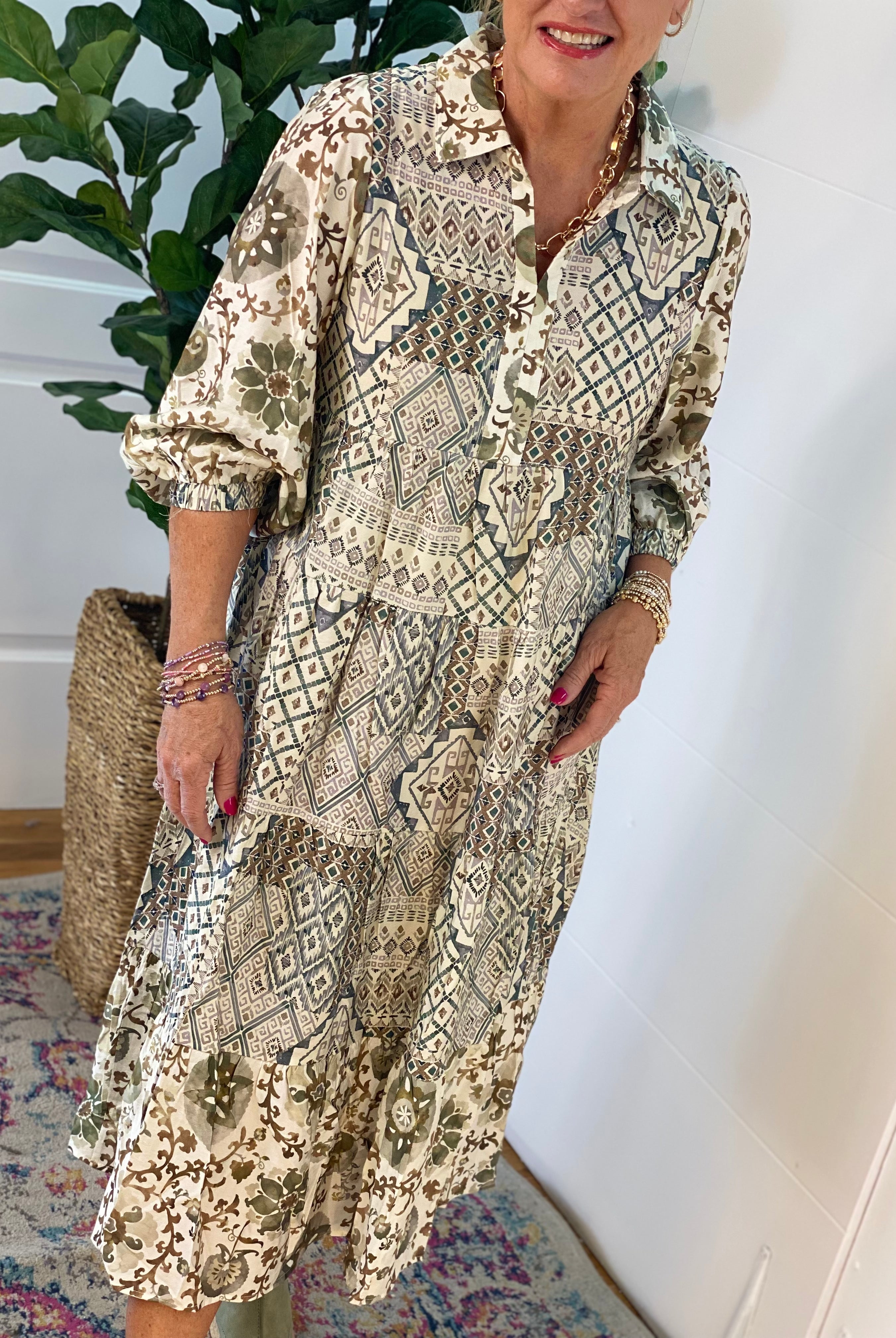 Standout for Good Midi Dress-180 Dresses-GIGIO-The Lovely Closet, Women's Fashion Boutique in Alexandria, KY