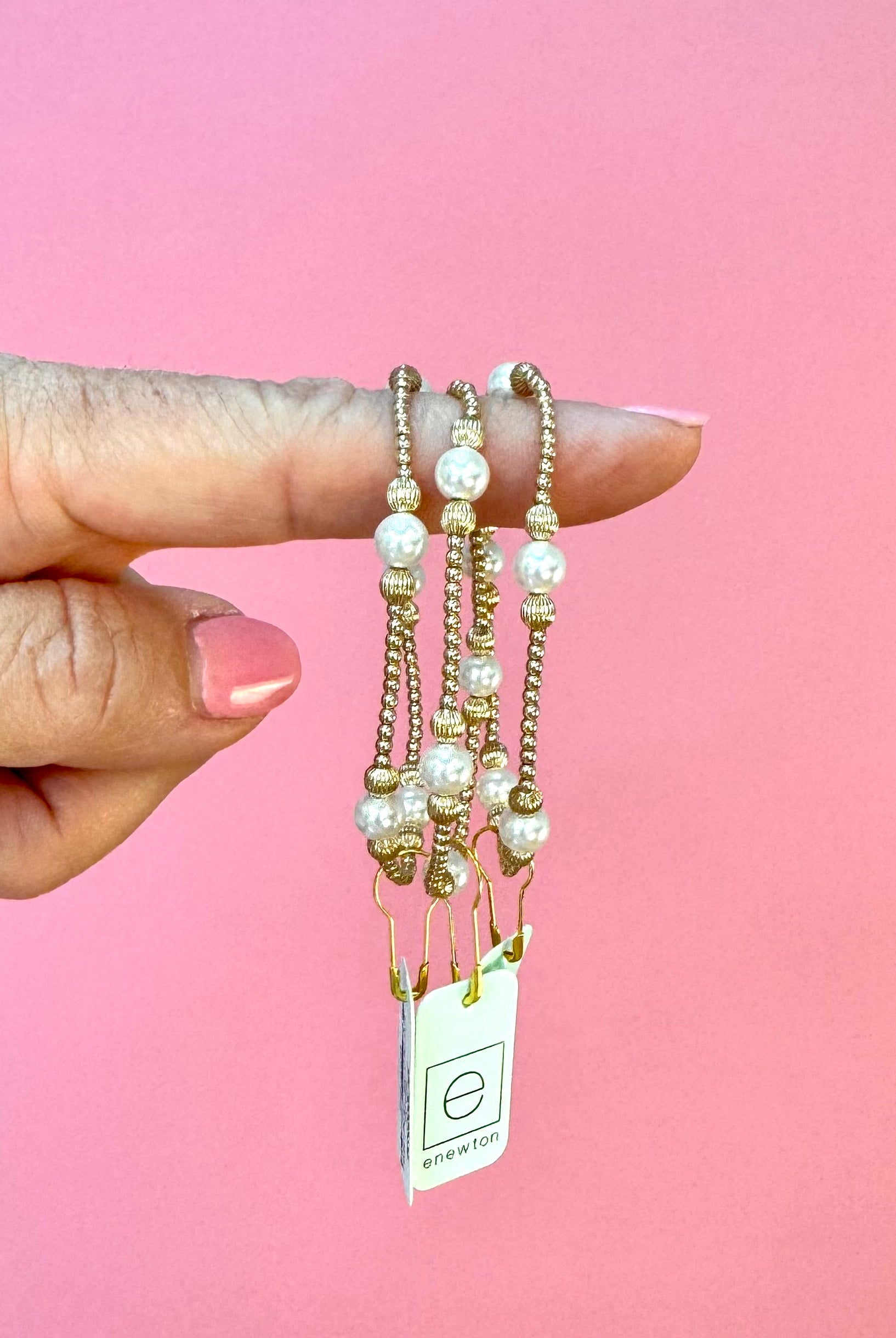 Dignity Gold Pearl Purpose 6mm-260 eNewton-eNewton-The Lovely Closet, Women's Fashion Boutique in Alexandria, KY