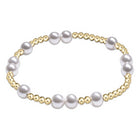 EXTENDS Hope Pearl 6mm Bead Bracelet-260 eNewton-eNewton-The Lovely Closet, Women's Fashion Boutique in Alexandria, KY