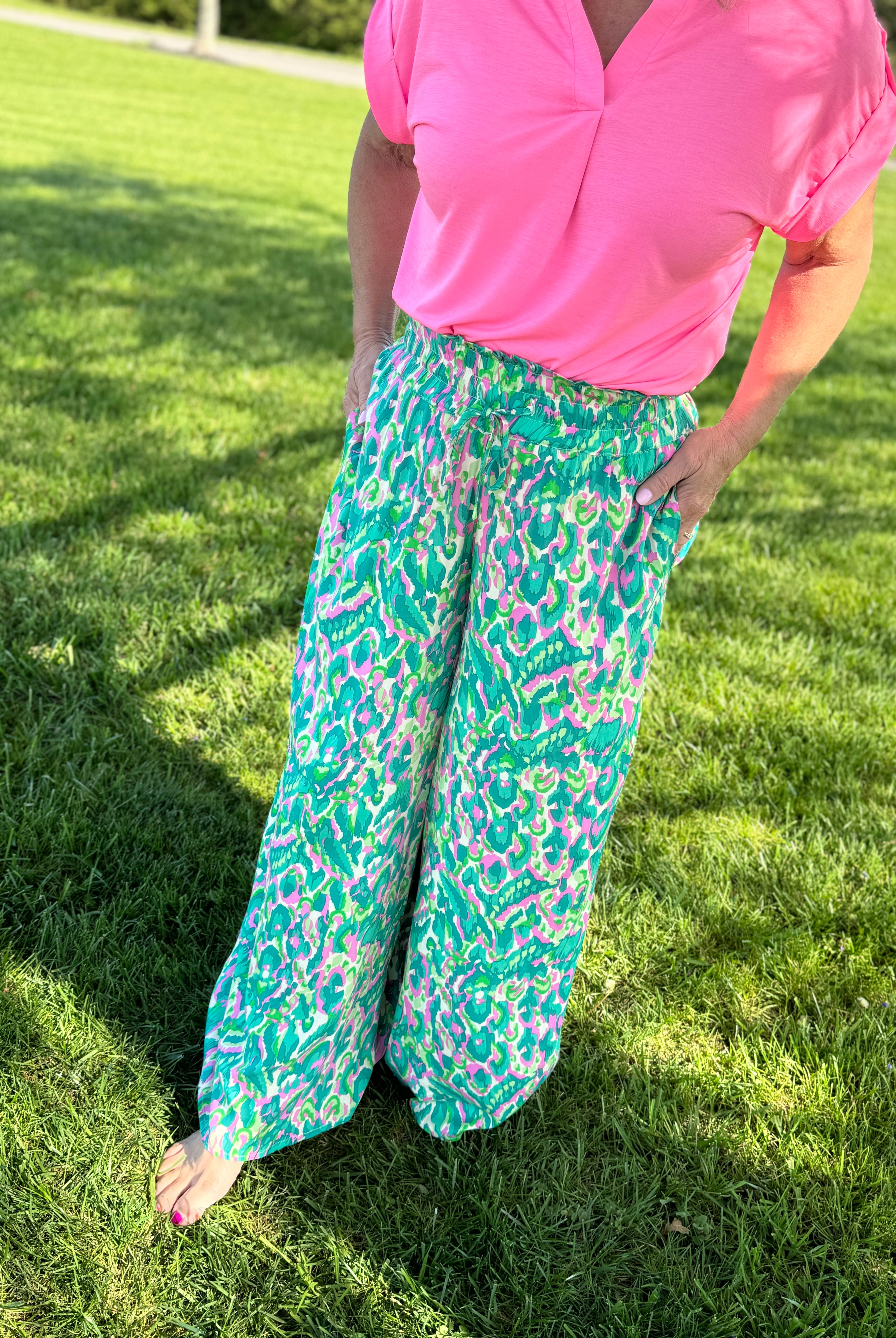 Take a Trip Palazzo Pant-240 Pants-The Lovely Closet-The Lovely Closet, Women's Fashion Boutique in Alexandria, KY