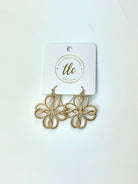 Joyful Clover Earrings-250 Jewelry-The Lovely Closet-The Lovely Closet, Women's Fashion Boutique in Alexandria, KY