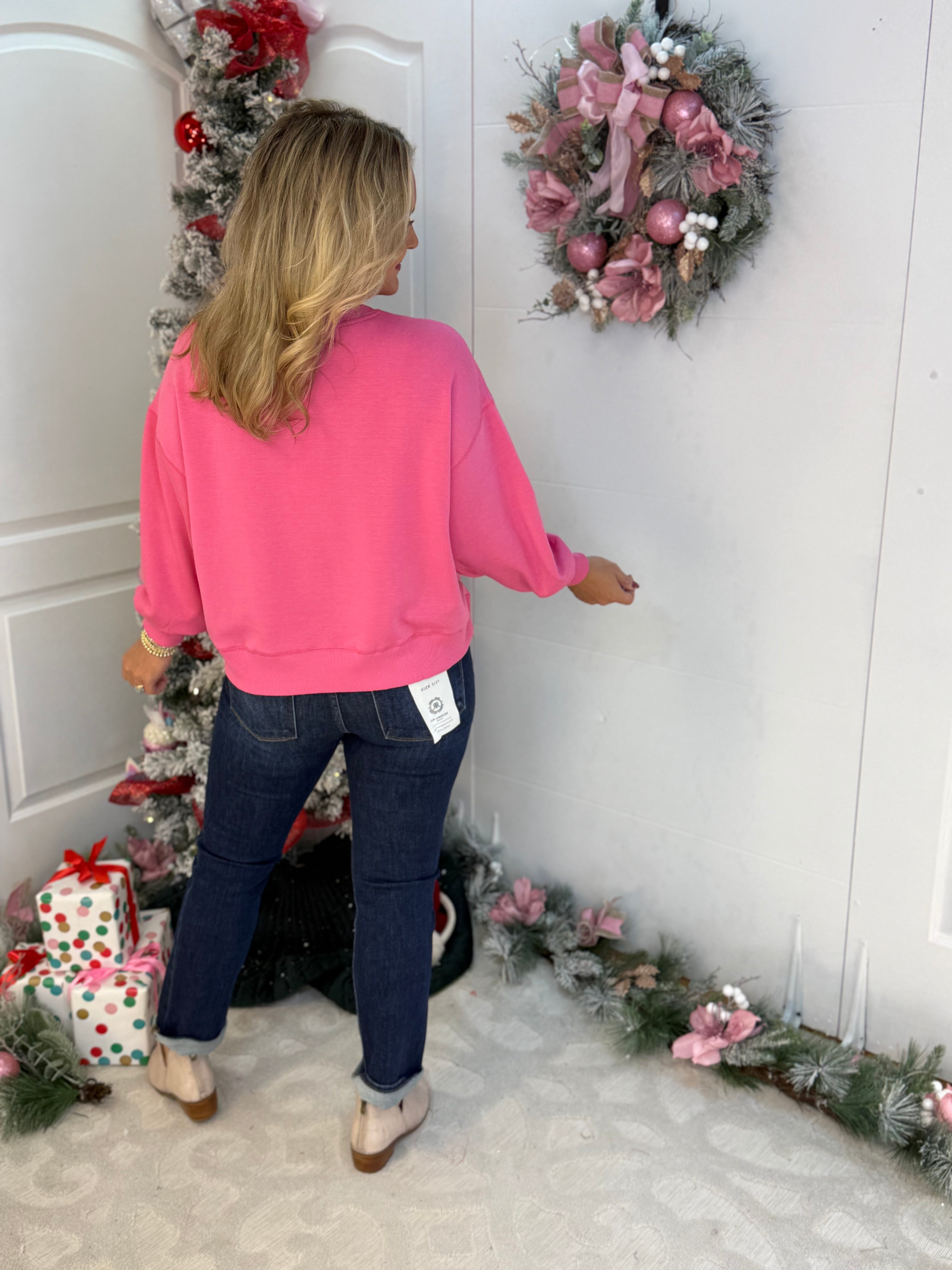 Millie Cheers Pullover-150 Sweatshirts-Mary Square-The Lovely Closet, Women's Fashion Boutique in Alexandria, KY