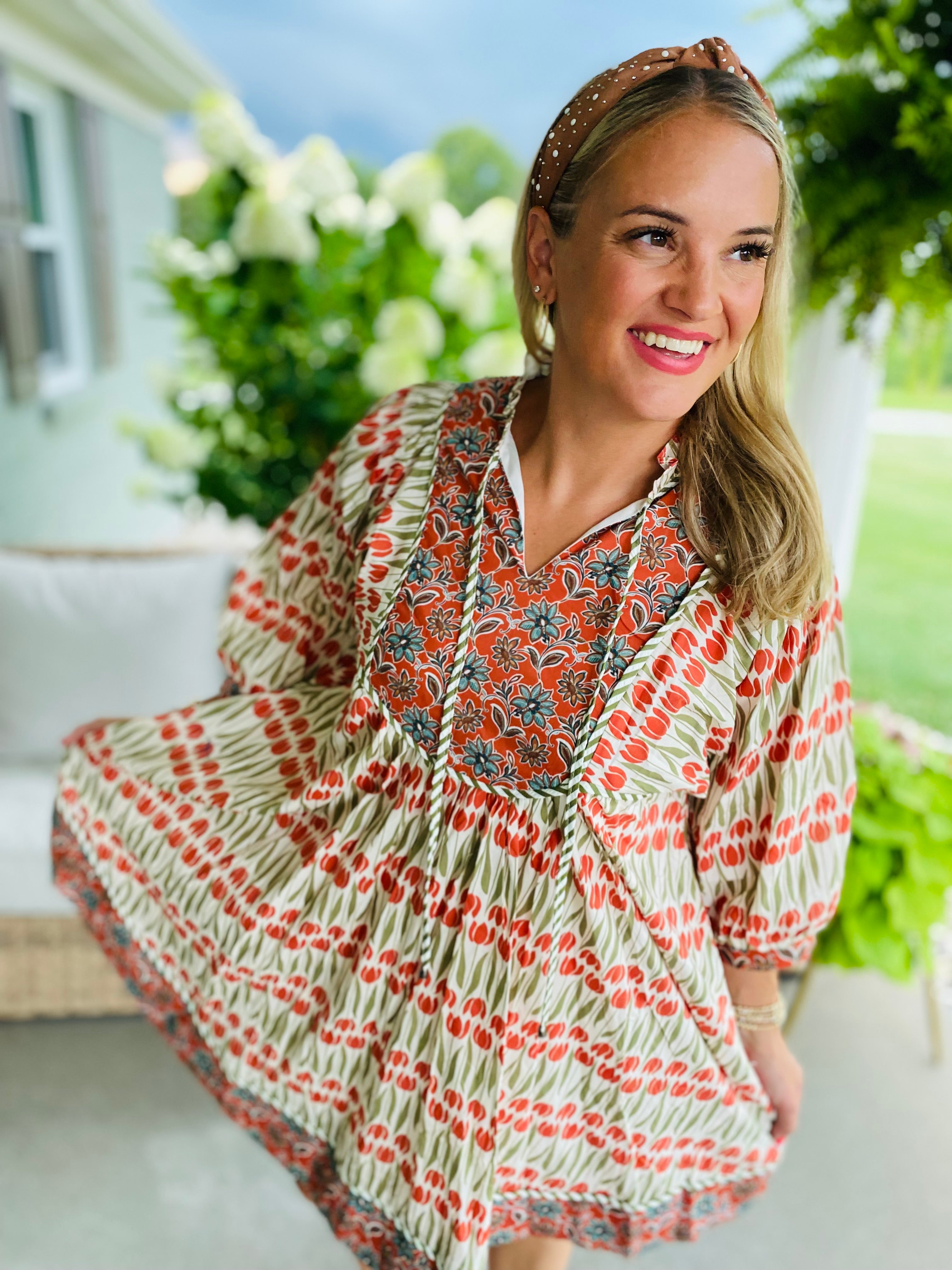 Grateful Heart Dress-180 Dresses-GIGIO-The Lovely Closet, Women's Fashion Boutique in Alexandria, KY