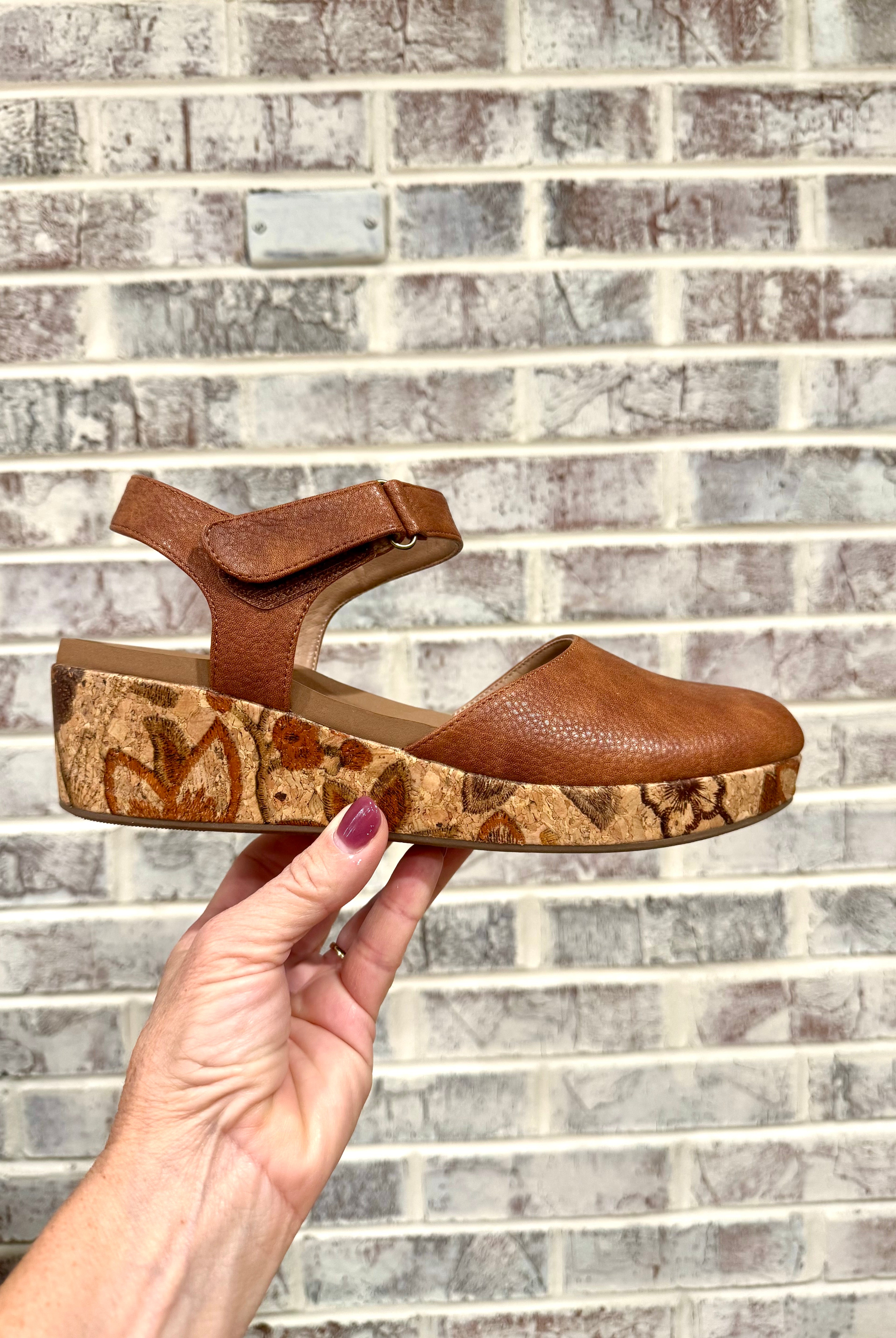 Corkys All In - Cognac-270 Shoes-Corkys-The Lovely Closet, Women's Fashion Boutique in Alexandria, KY