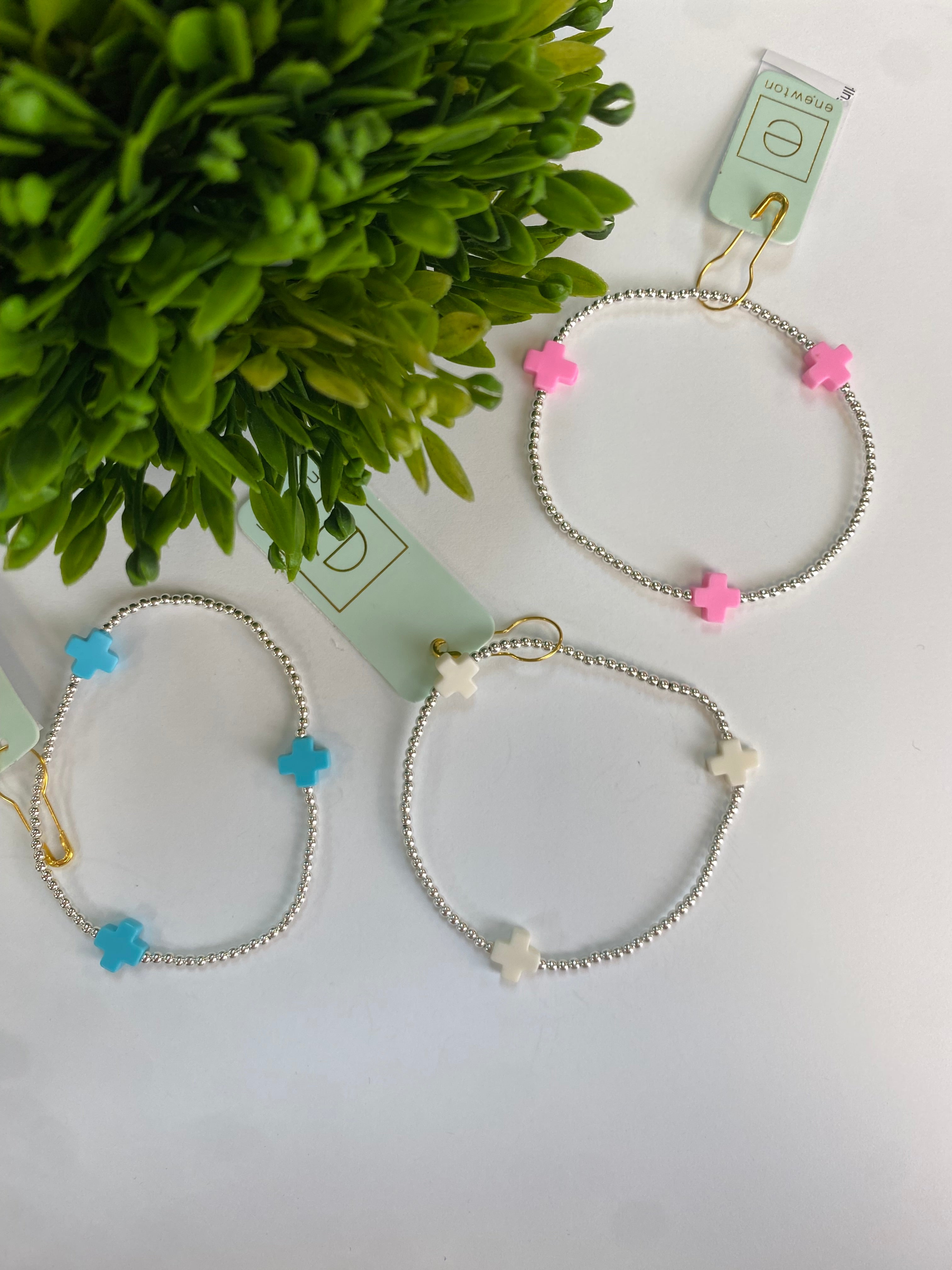 2mm Signature Cross Sterling-260 eNewton-eNewton-The Lovely Closet, Women's Fashion Boutique in Alexandria, KY