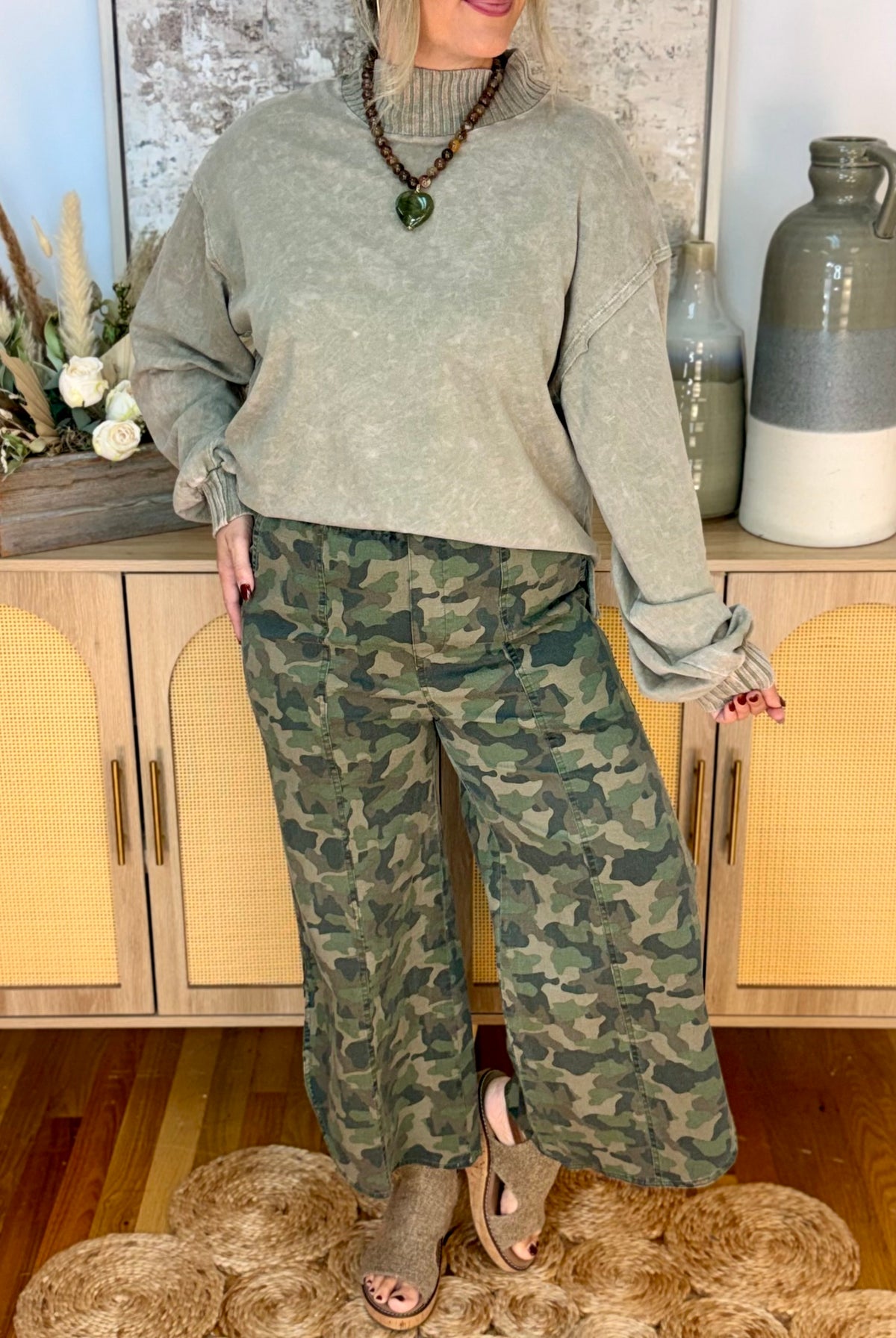 Camo All Day Pants-240 Pants-The Lovely Closet-The Lovely Closet, Women's Fashion Boutique in Alexandria, KY
