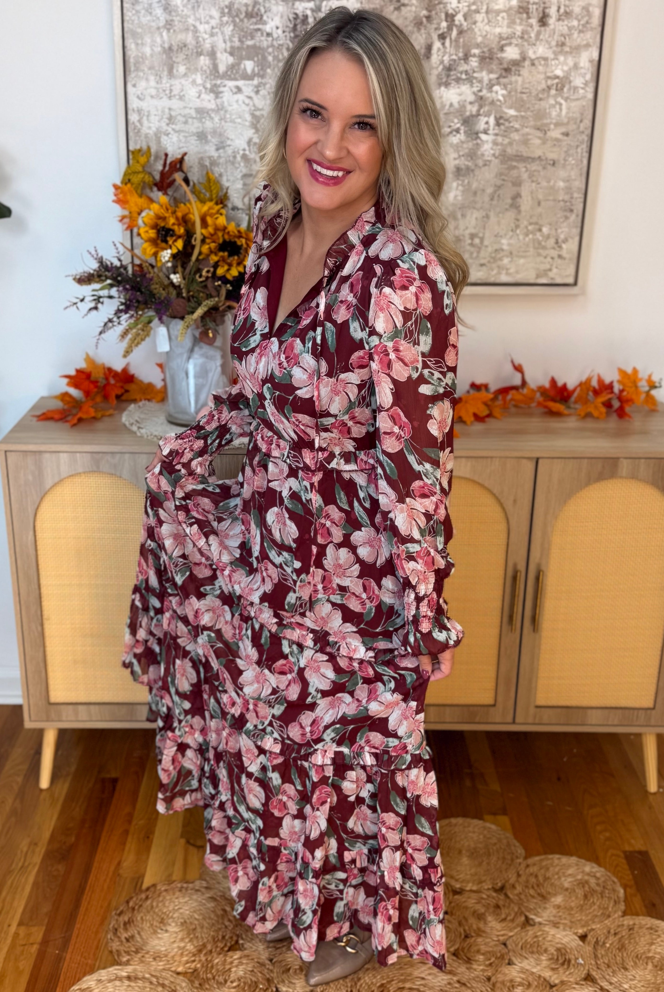 Made For Fall Maxi Dress-180 Dresses-listicle-The Lovely Closet, Women's Fashion Boutique in Alexandria, KY