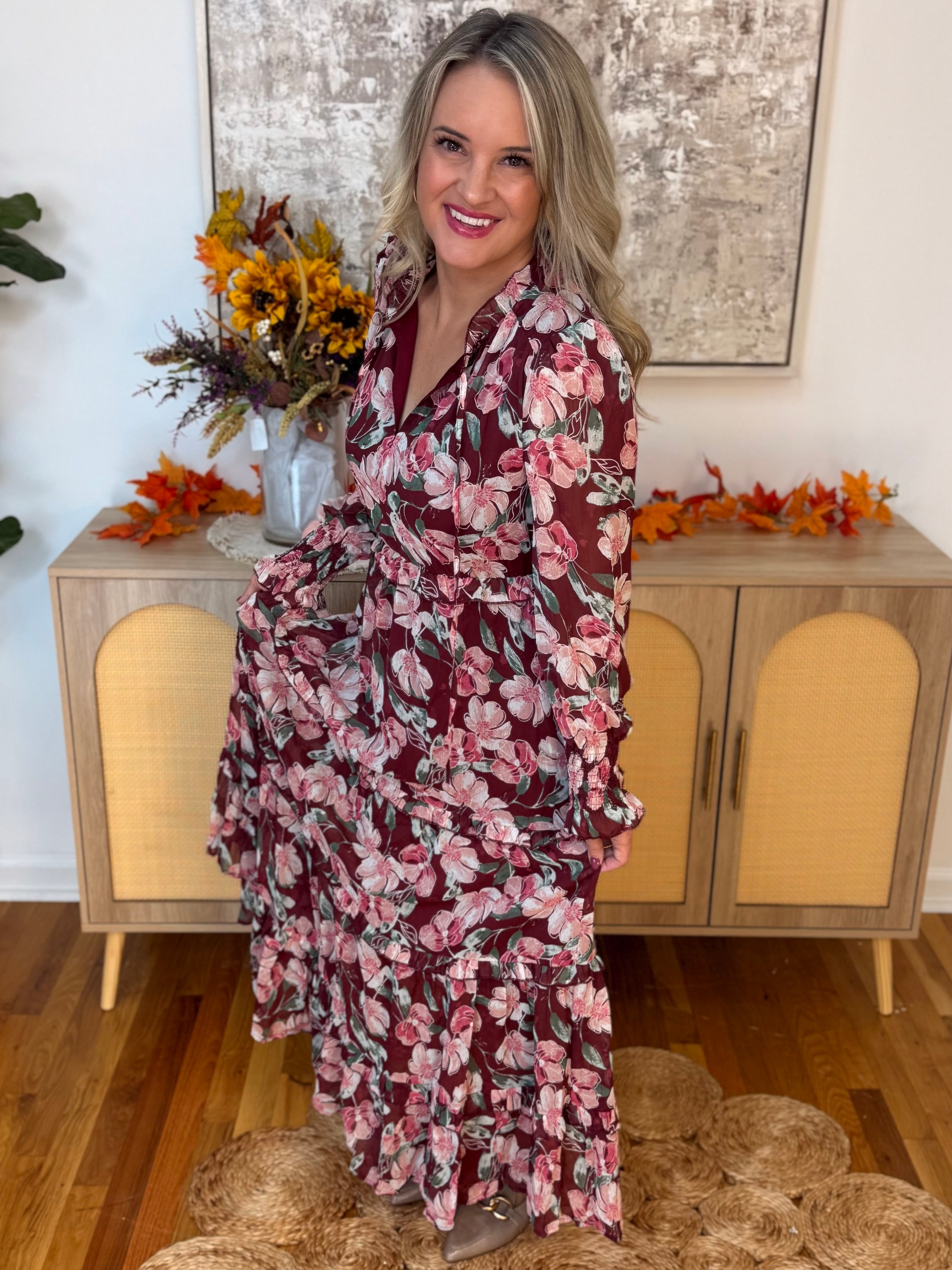 Made For Fall Maxi Dress-180 Dresses-listicle-The Lovely Closet, Women's Fashion Boutique in Alexandria, KY