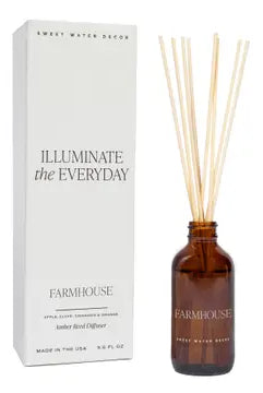 Farmhouse Reed Diffuser-310 Gift-The Lovely Closet-The Lovely Closet, Women's Fashion Boutique in Alexandria, KY