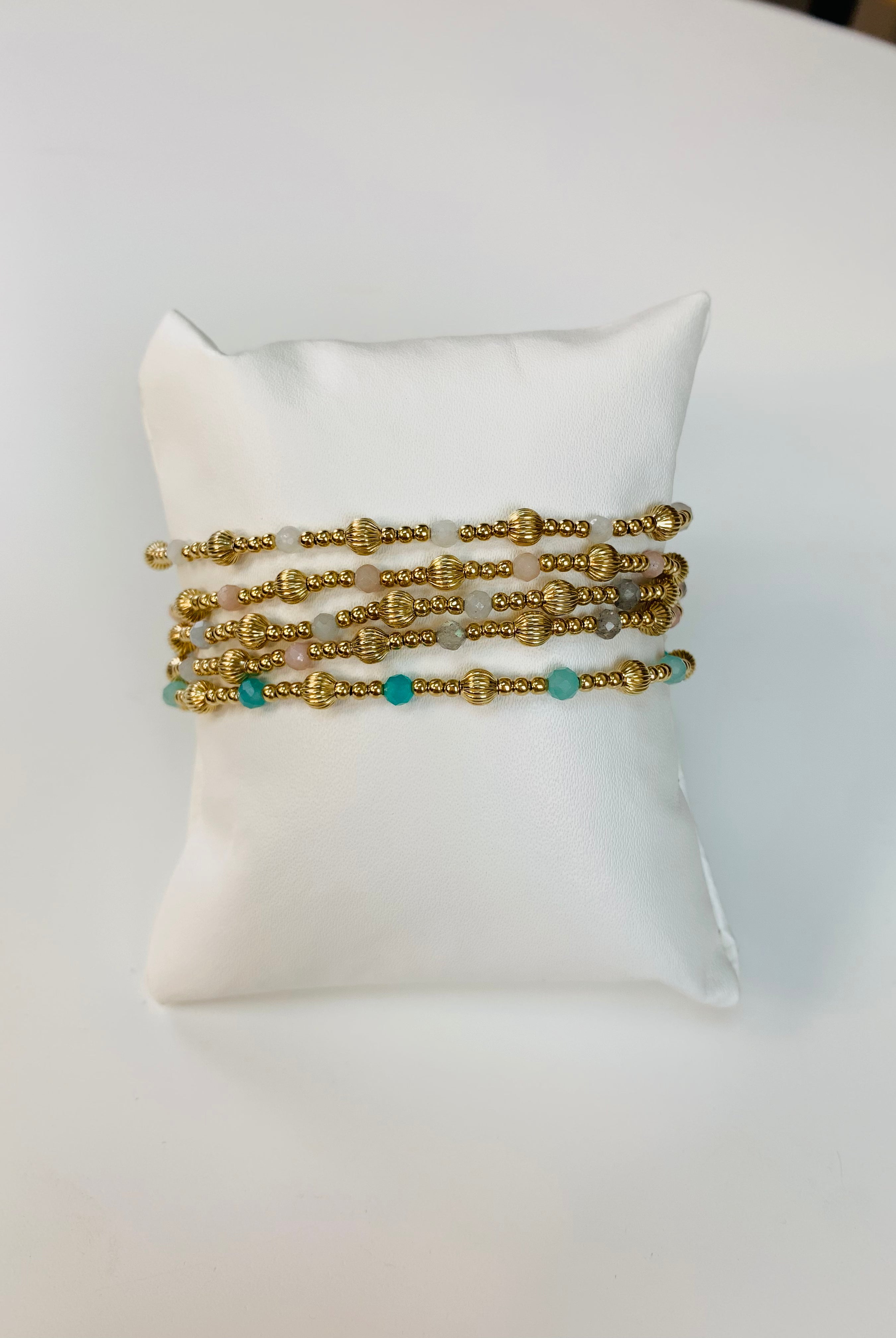 Dignity Sincerity Pattern 4MM Gemstone-260 eNewton-eNewton-The Lovely Closet, Women's Fashion Boutique in Alexandria, KY