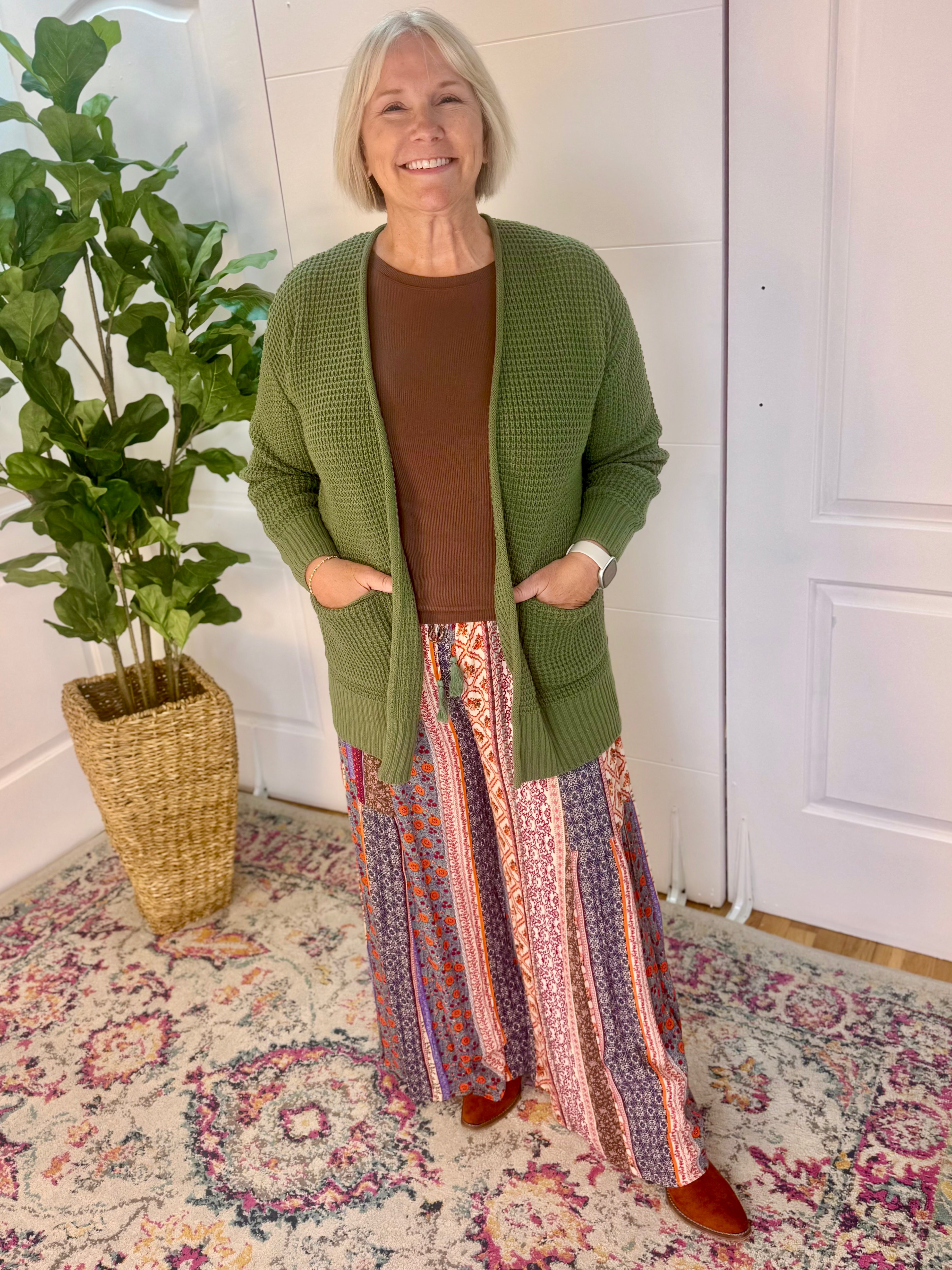 Fall Rayon Gauze Pants-240 Pants-easel-The Lovely Closet, Women's Fashion Boutique in Alexandria, KY