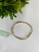 Classic Blissful Gold 4mm-bracelet-eNewton-The Lovely Closet, Women's Fashion Boutique in Alexandria, KY