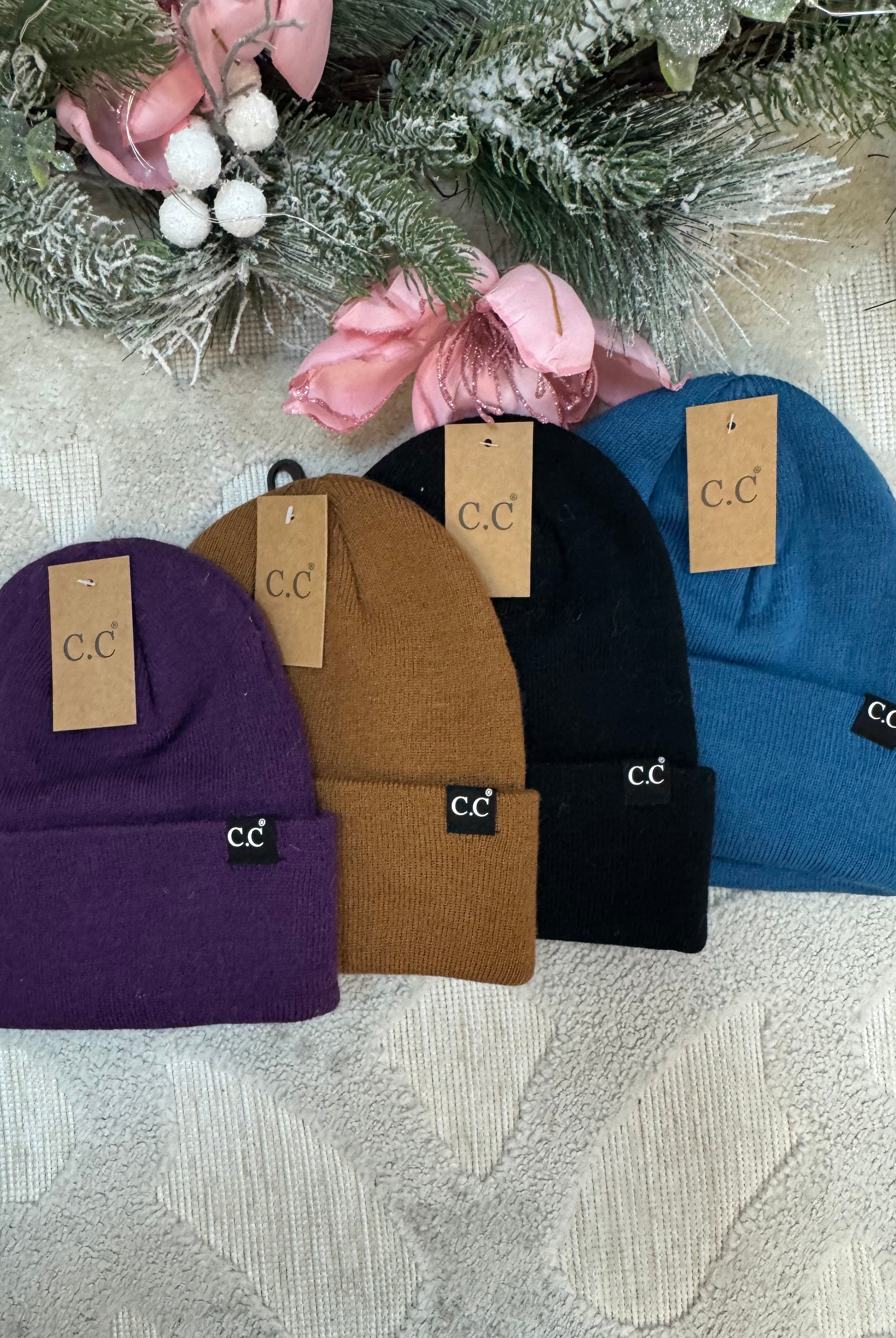 Essential Beanie-300 Headwear-CC-The Lovely Closet, Women's Fashion Boutique in Alexandria, KY