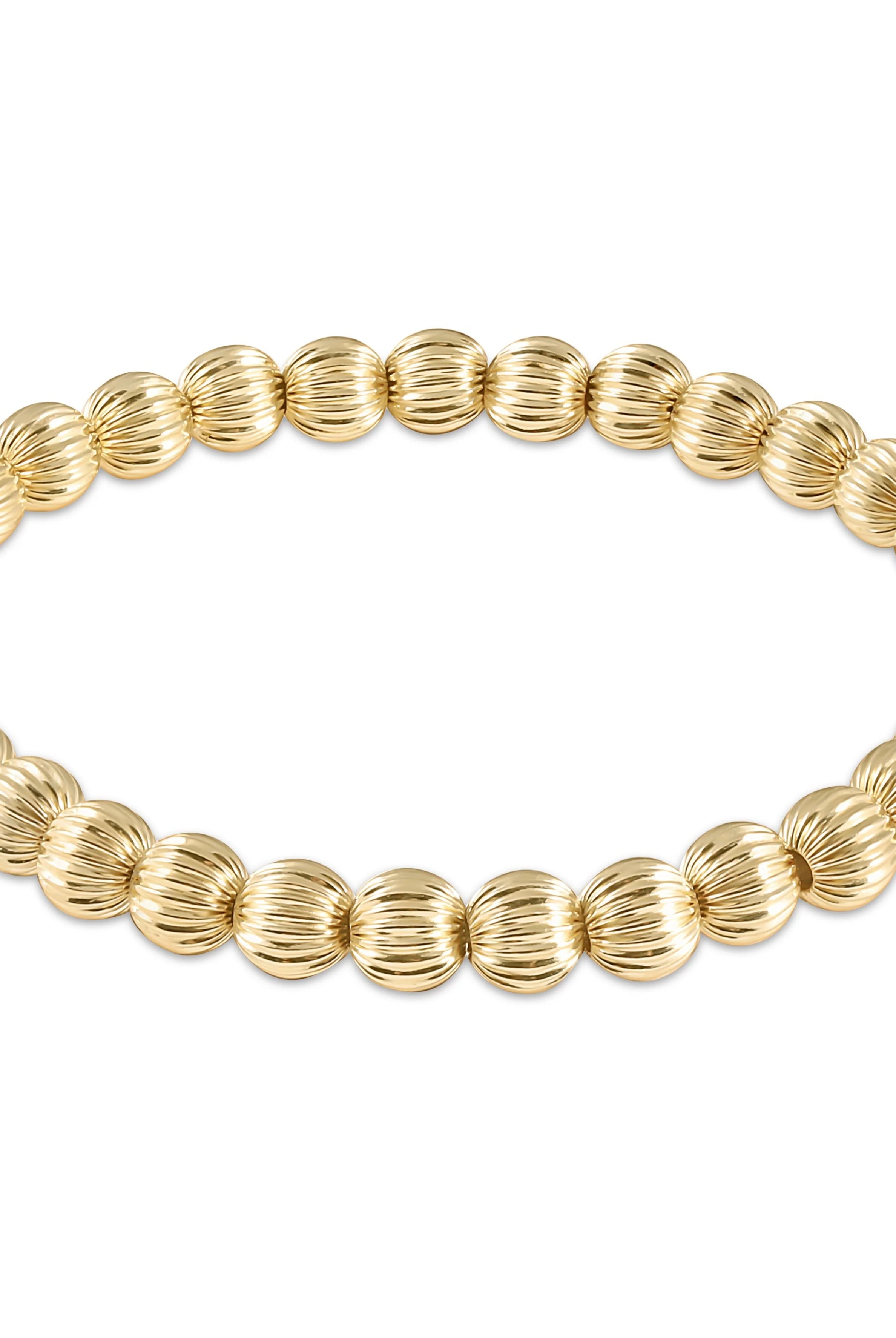 Dignity Gold 6mm Bracelet-260 eNewton-eNewton-The Lovely Closet, Women's Fashion Boutique in Alexandria, KY