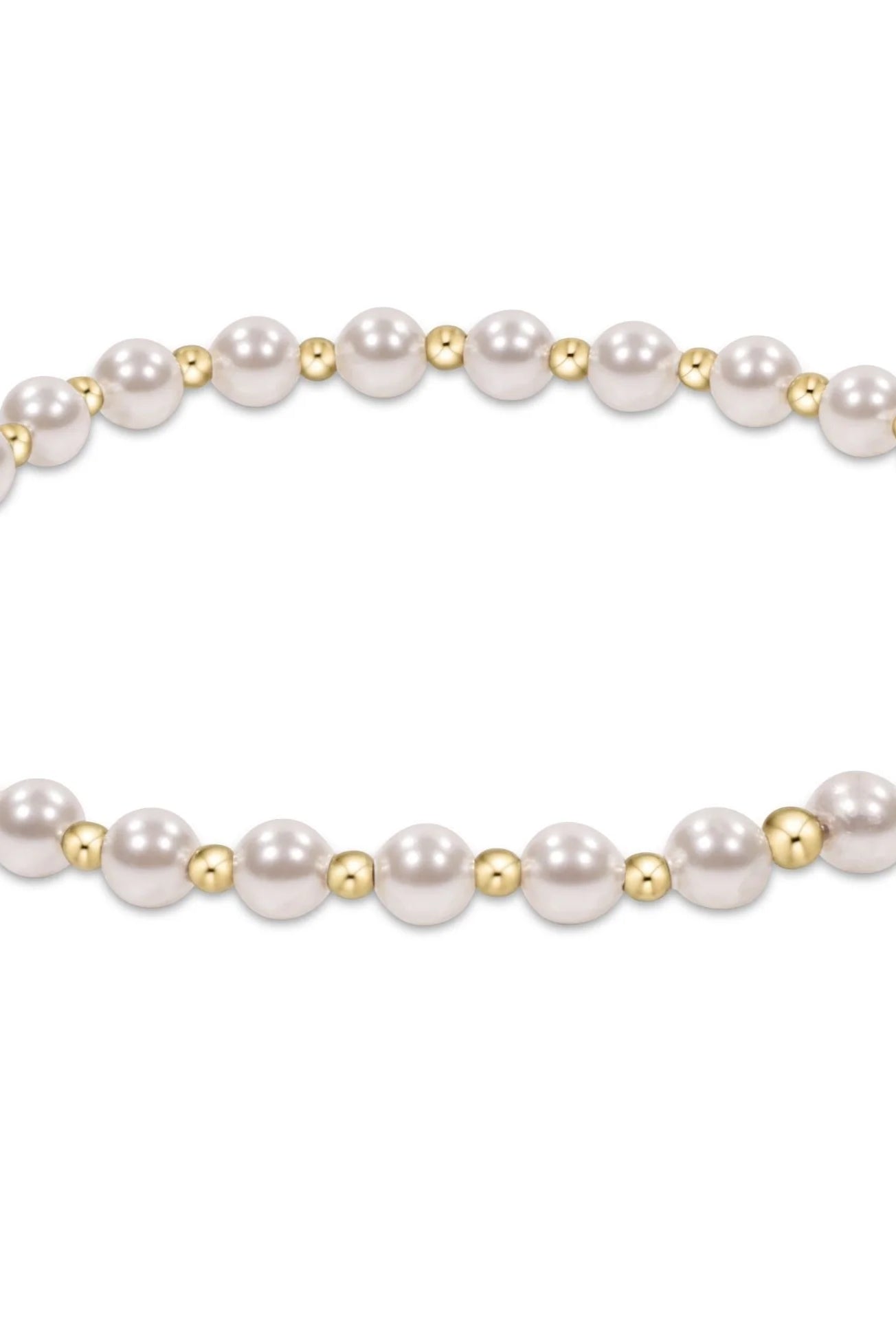 Classic Pearl Grateful 4mm Bead Bracelet-260 eNewton-eNewton-The Lovely Closet, Women's Fashion Boutique in Alexandria, KY