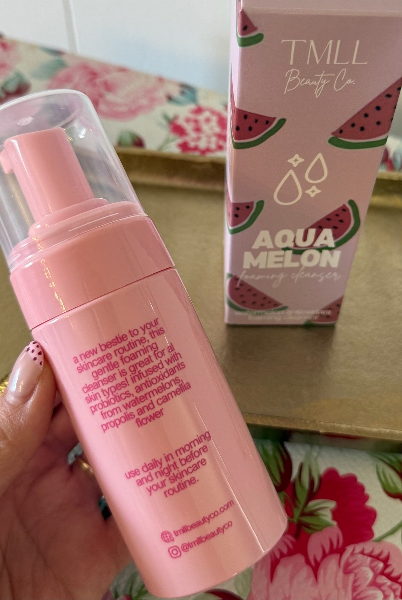 Aqua Melon Foaming Cleanser-TMLL Beauty Co-The Lovely Closet, Women's Fashion Boutique in Alexandria, KY
