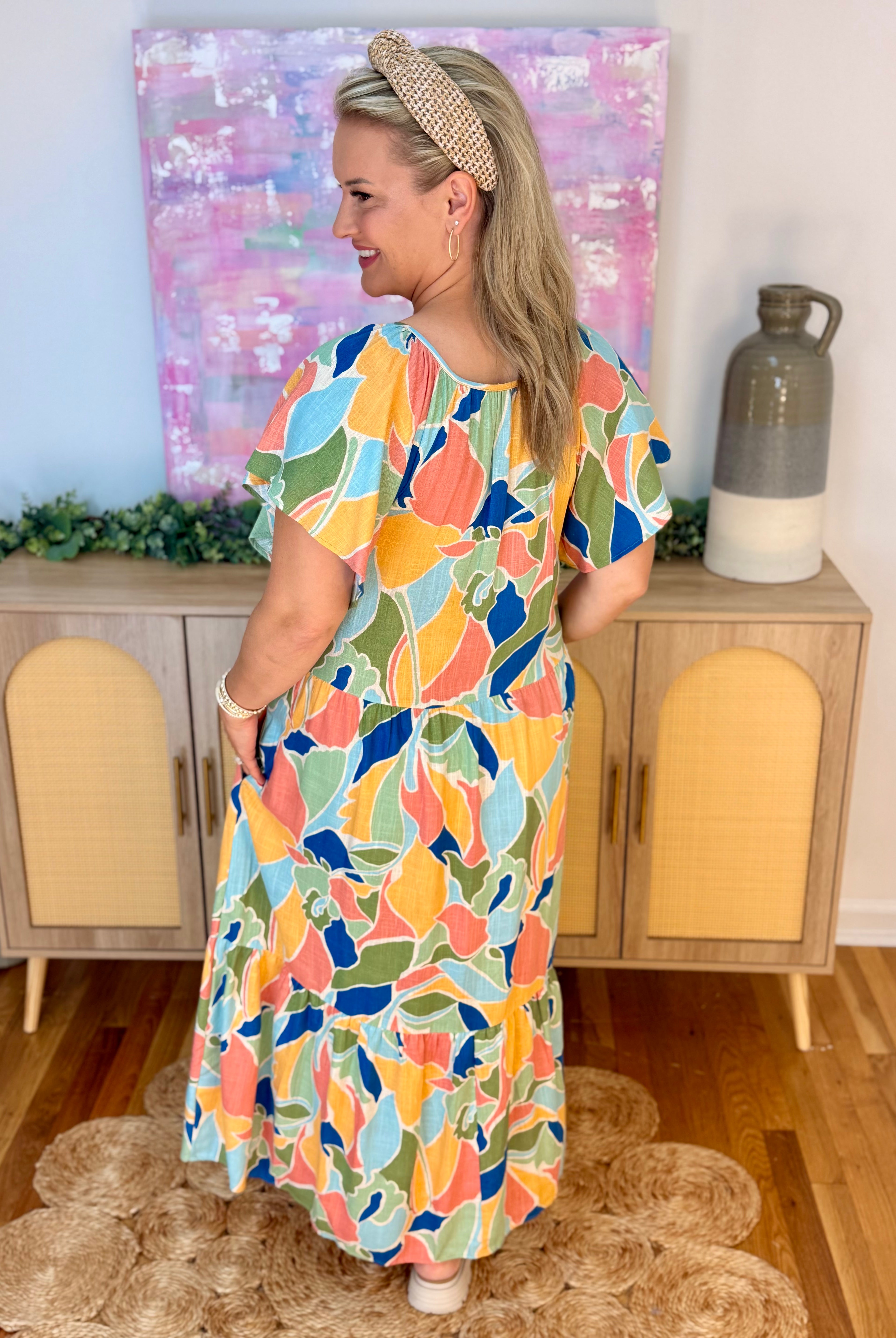 Sunset on the Beach Maxi Dress-180 Dresses-easel-The Lovely Closet, Women's Fashion Boutique in Alexandria, KY