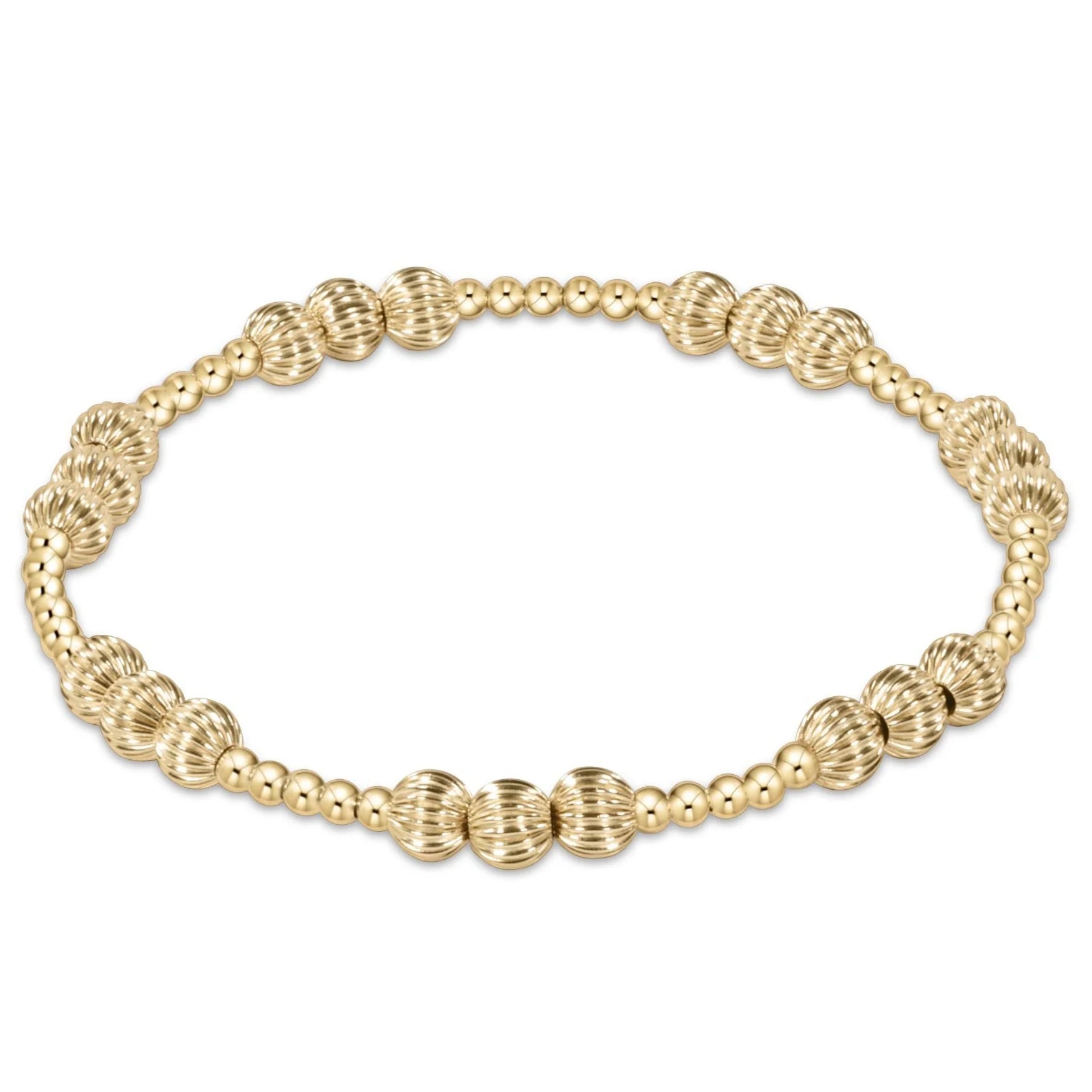 Dignity Joy 5mm Gold Bracelet-260 eNewton-eNewton-The Lovely Closet, Women's Fashion Boutique in Alexandria, KY