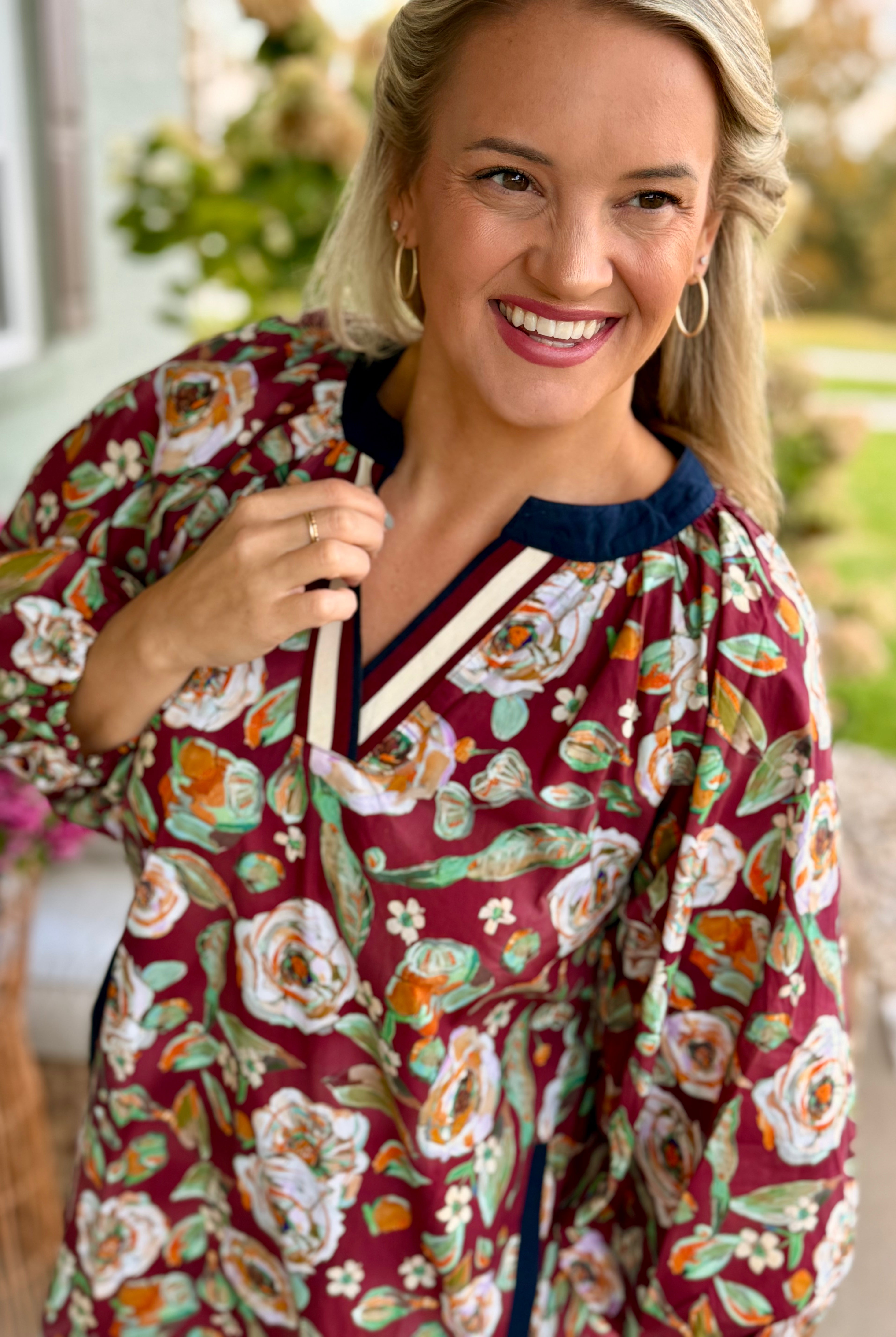 Harvest Happiness Dress-180 Dresses-Umgee-The Lovely Closet, Women's Fashion Boutique in Alexandria, KY
