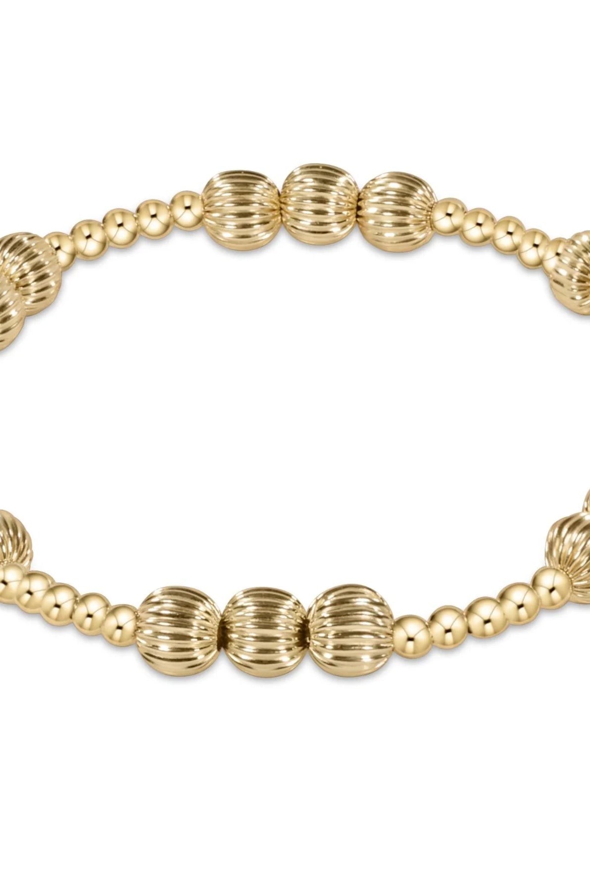 Dignity Joy 6mm Gold Bracelet-260 eNewton-eNewton-The Lovely Closet, Women's Fashion Boutique in Alexandria, KY