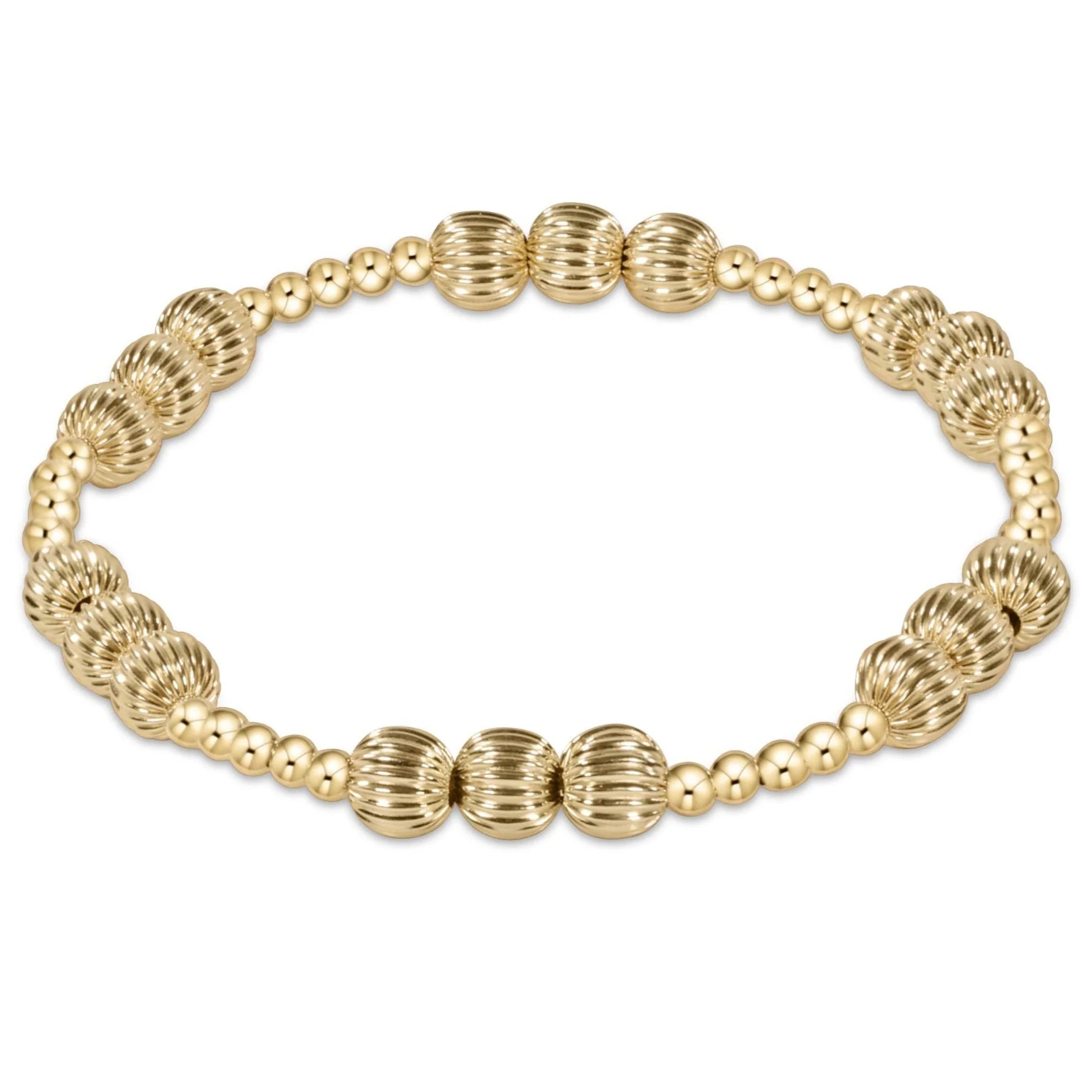 Dignity Joy 6mm Gold Bracelet-260 eNewton-eNewton-The Lovely Closet, Women's Fashion Boutique in Alexandria, KY
