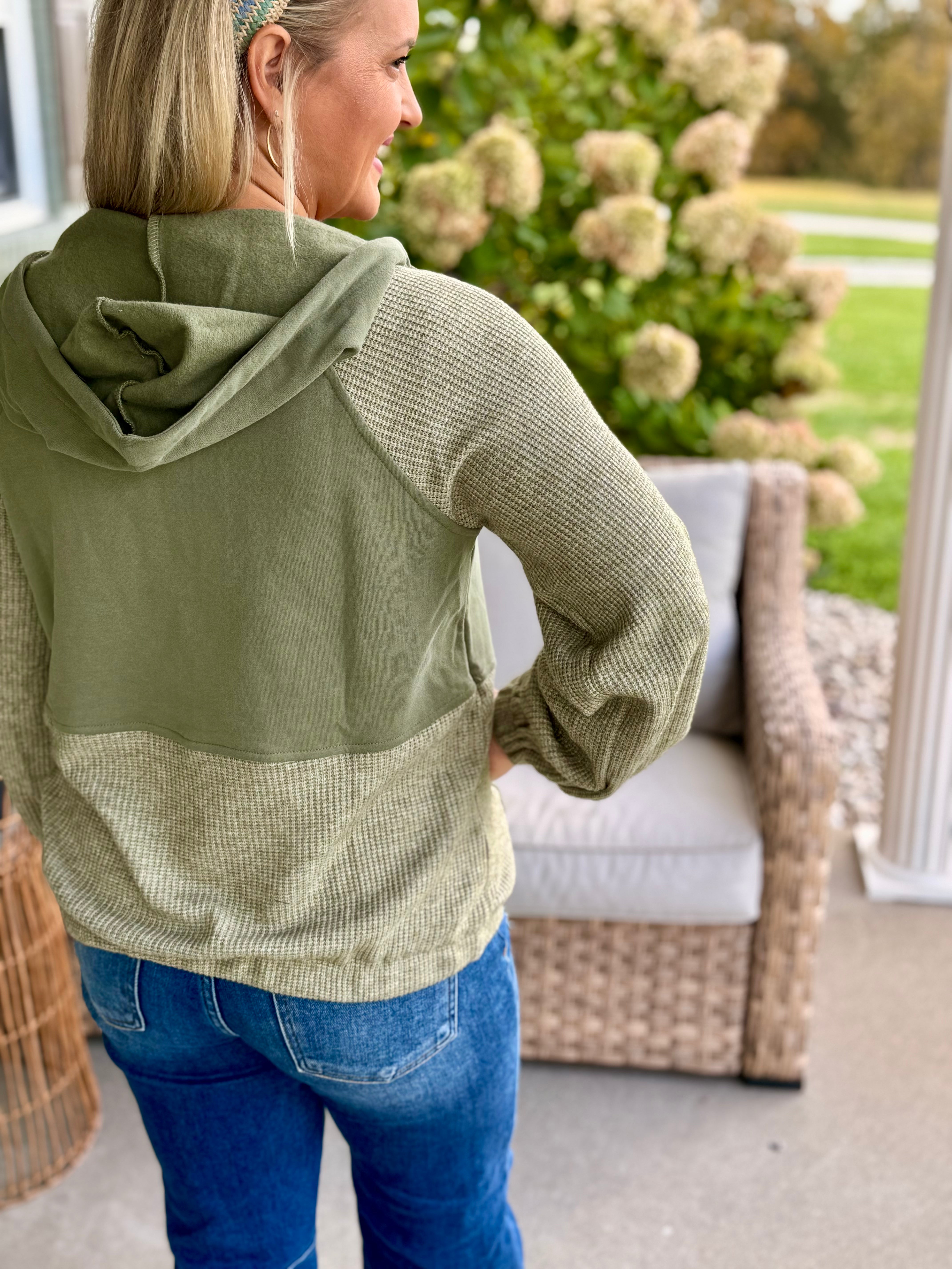 Season's Best Hooded Pullover-110 Long Sleeve Top-Doe and Rae-The Lovely Closet, Women's Fashion Boutique in Alexandria, KY