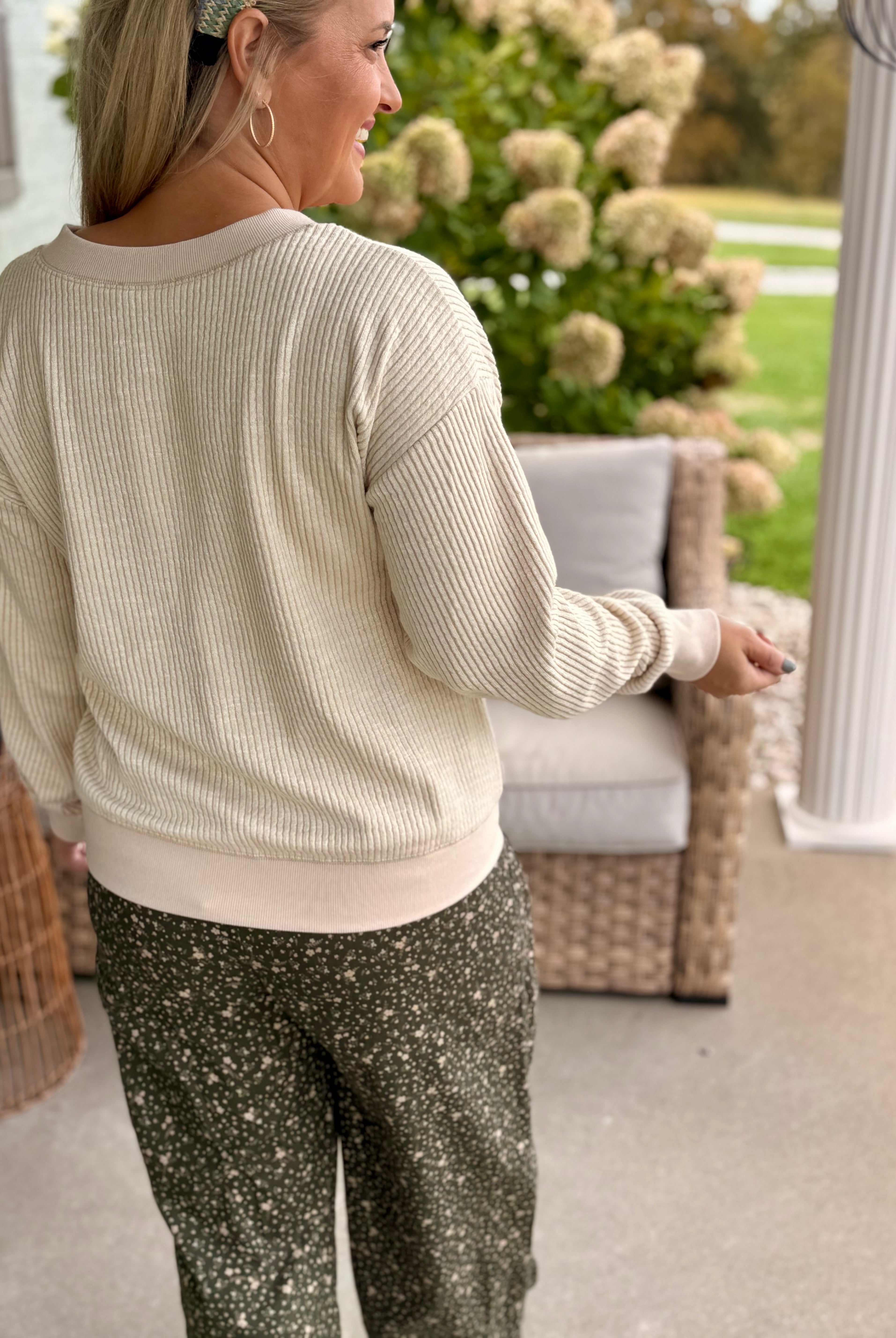 By the Fireside Top-110 Long Sleeve Top-Doe and Rae-The Lovely Closet, Women's Fashion Boutique in Alexandria, KY