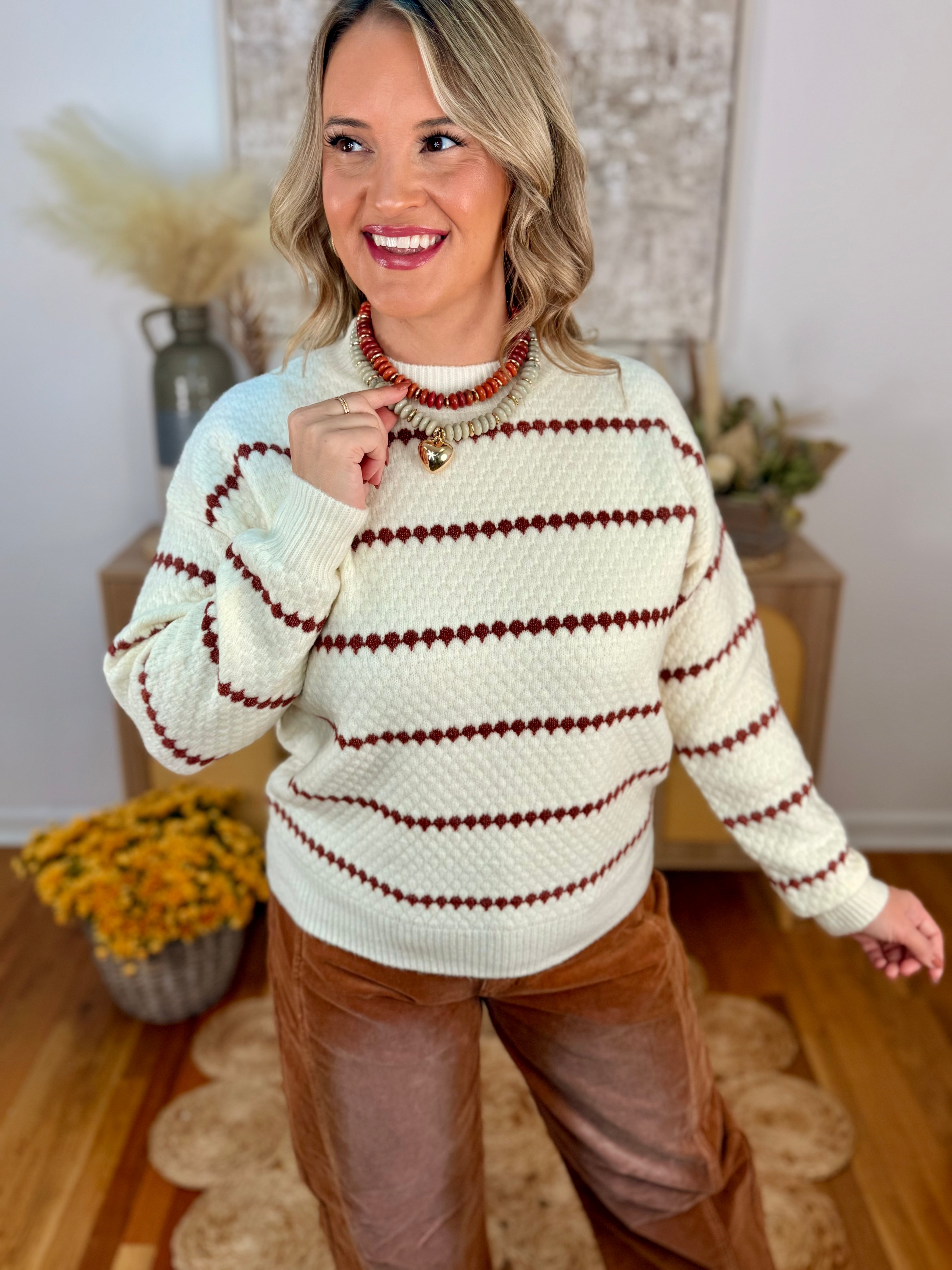 Cozy Moments Sweater-140 Sweaters-Staccato-The Lovely Closet, Women's Fashion Boutique in Alexandria, KY