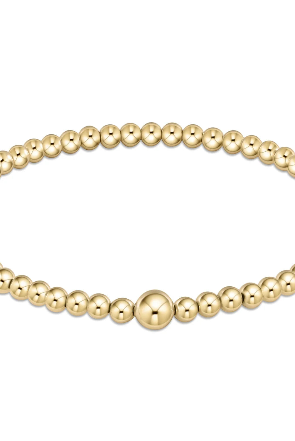 Classic Gold 4mm Beaded Bangle-260 eNewton-eNewton-The Lovely Closet, Women's Fashion Boutique in Alexandria, KY