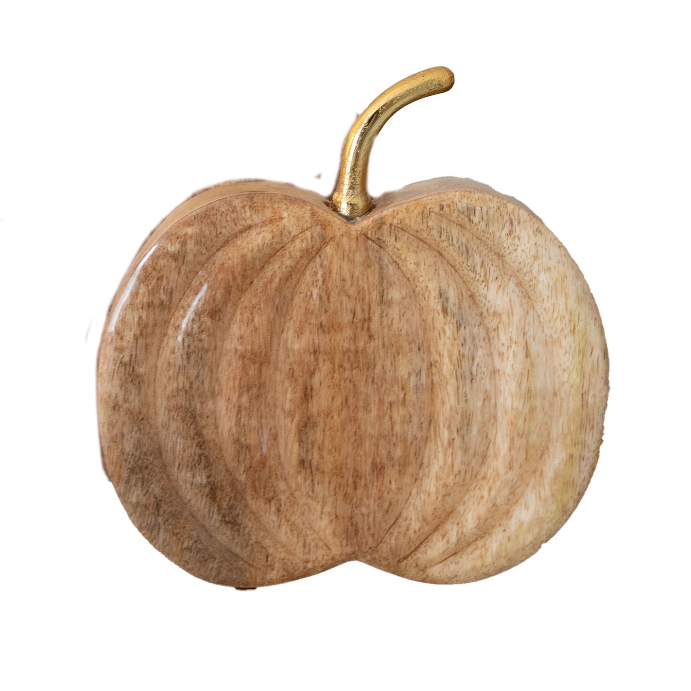 Mary Square Natural Wood Pumpkins-320 Home-Mary Square-The Lovely Closet, Women's Fashion Boutique in Alexandria, KY