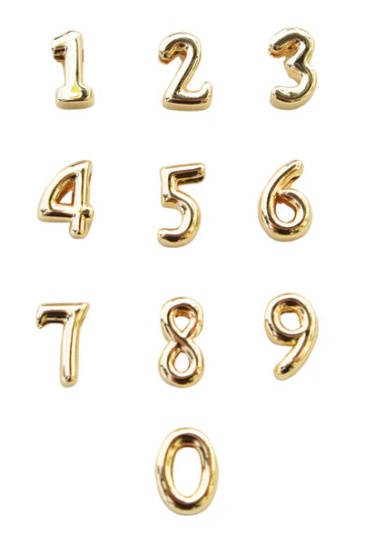 Charm Bar Numerical Slides-250 Jewelry-The Lovely Closet-The Lovely Closet, Women's Fashion Boutique in Alexandria, KY