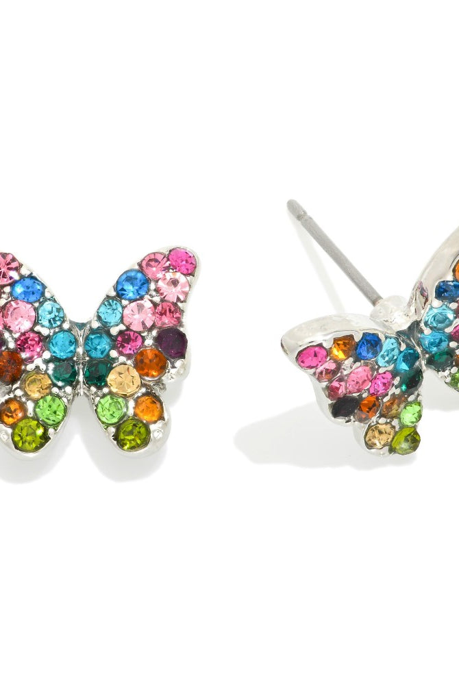 Butterfly Post Earrings-250 Jewelry-judson-The Lovely Closet, Women's Fashion Boutique in Alexandria, KY