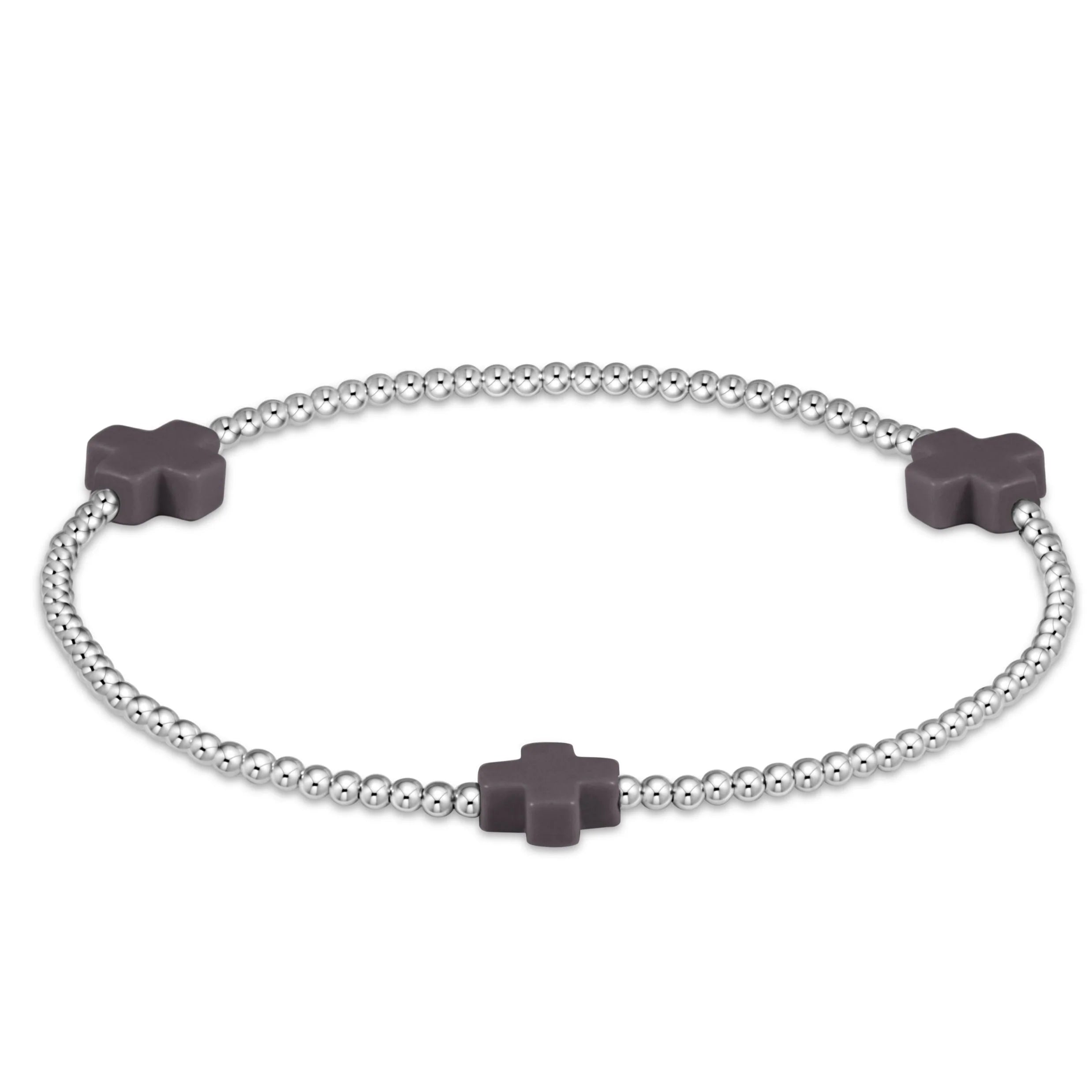 3mm Signature Cross Sterling-260 eNewton-eNewton-The Lovely Closet, Women's Fashion Boutique in Alexandria, KY
