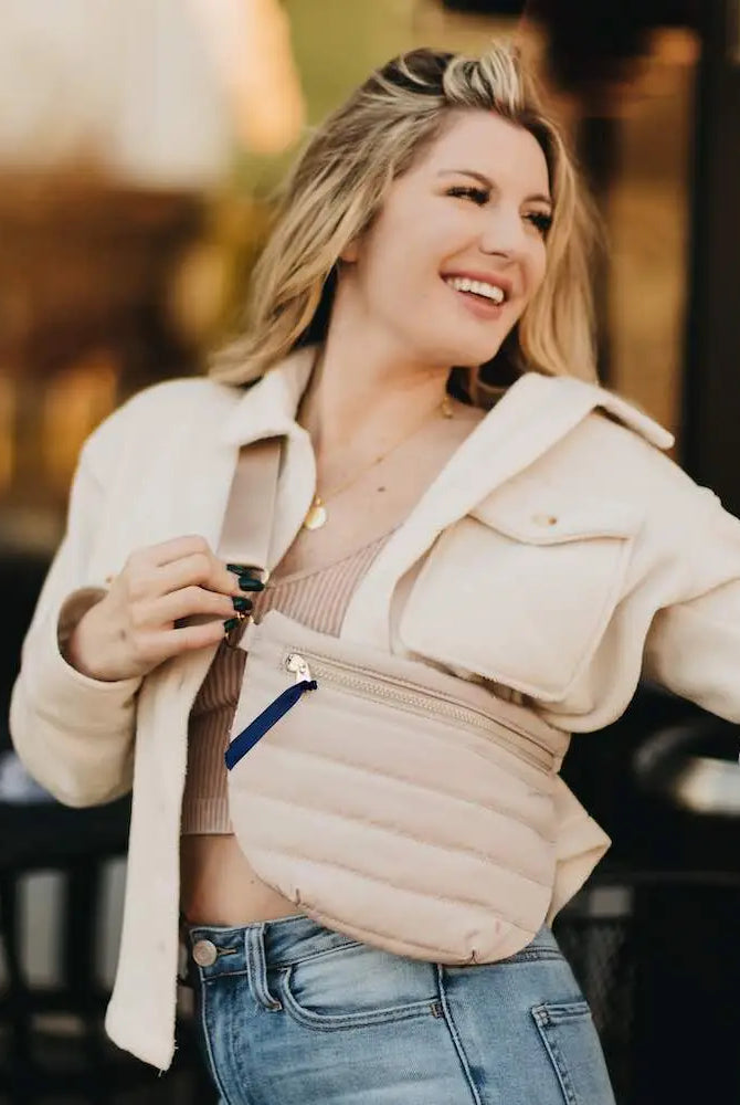 Jolie Puffer Belt Bag-280 Accessories-Pretty Simple-The Lovely Closet, Women's Fashion Boutique in Alexandria, KY