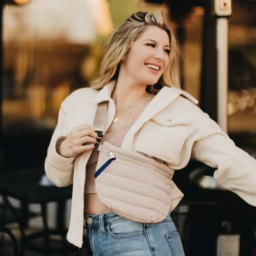 Jolie Puffer Belt Bag-280 Accessories-Pretty Simple-The Lovely Closet, Women's Fashion Boutique in Alexandria, KY