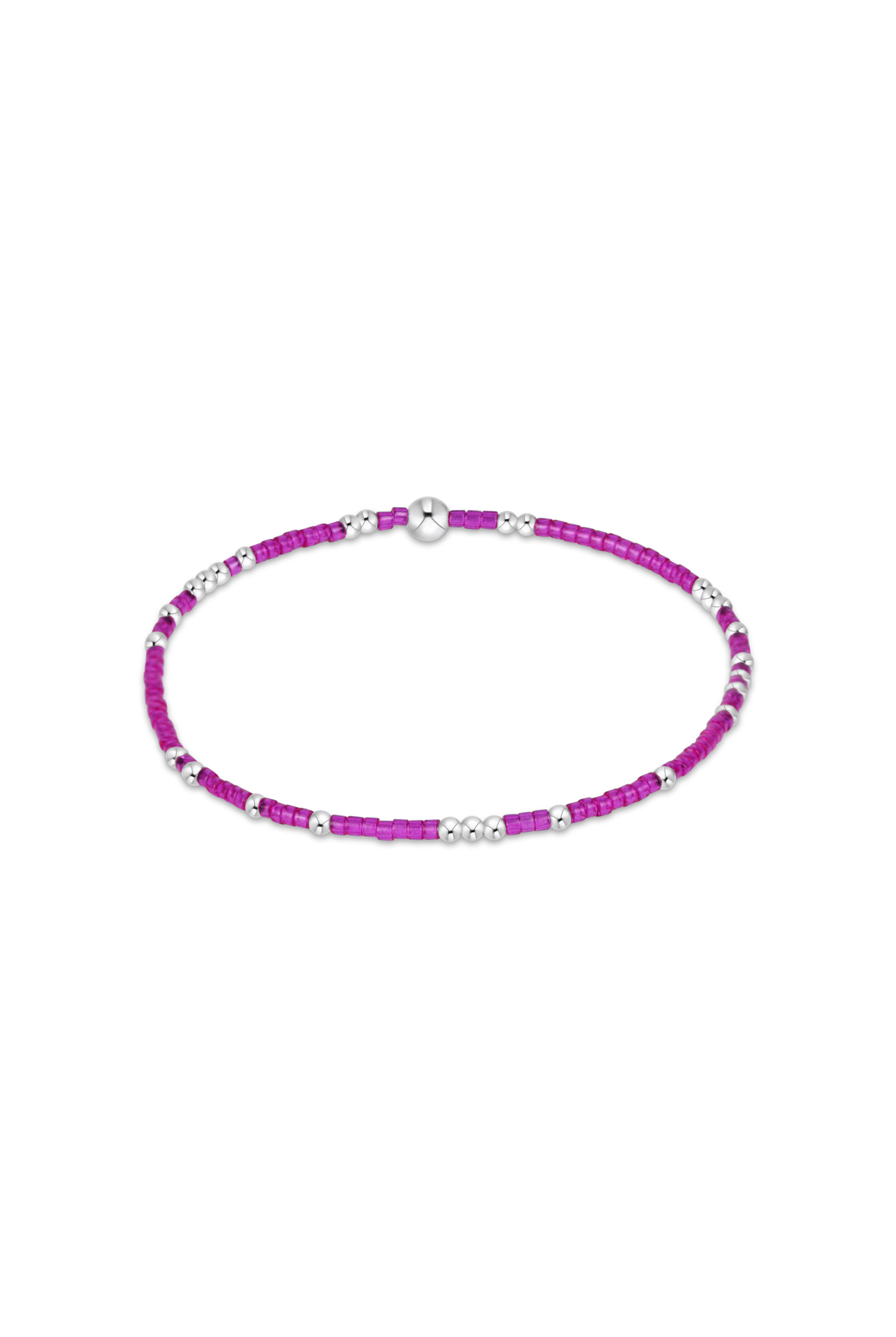 2025 Fall/Winter Hope Unwritten STERLING Bracelet - Fuchsia-260 eNewton-enewton-The Lovely Closet, Women's Fashion Boutique in Alexandria, KY