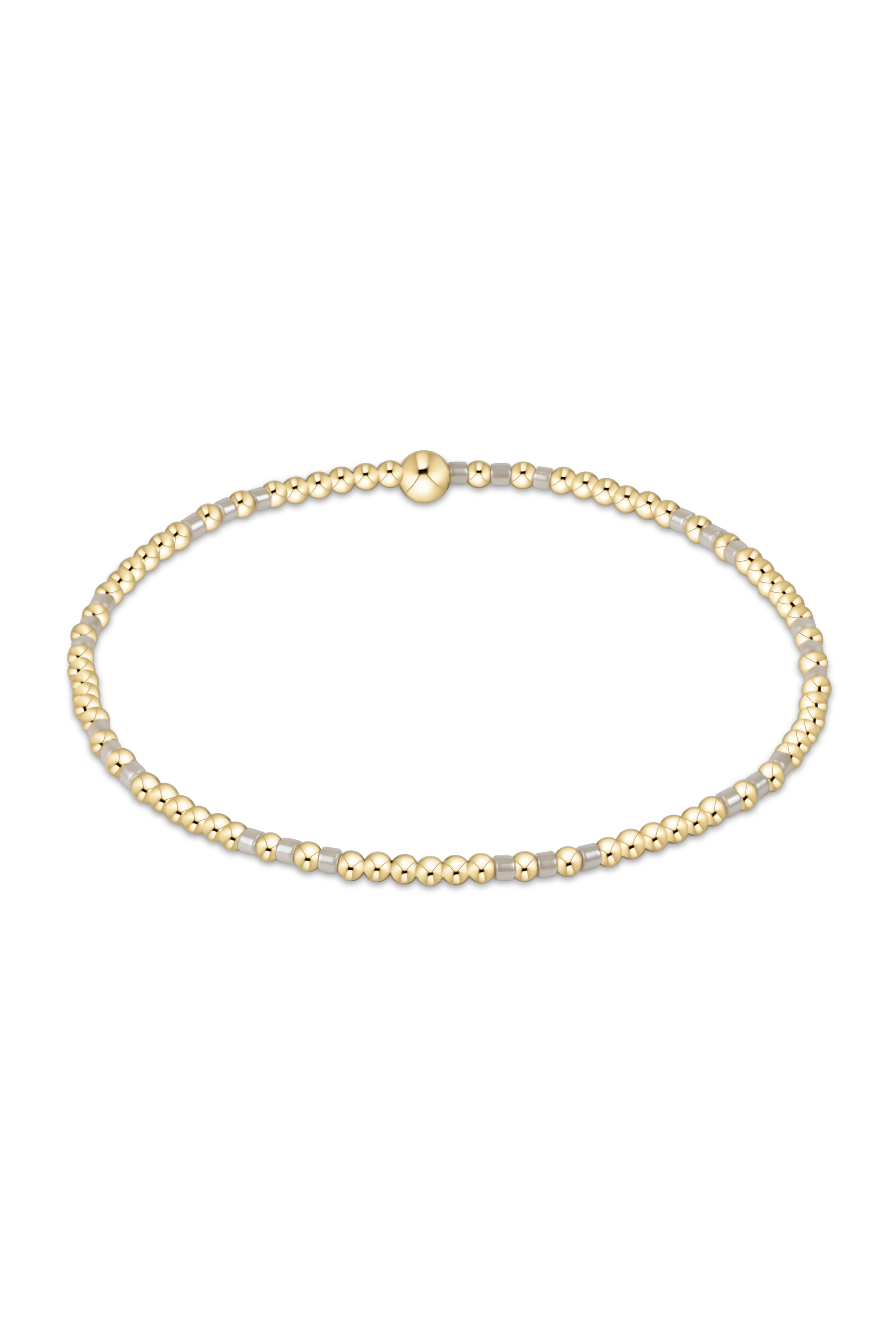 Hope Joy 2MM Bracelet - Milkshake-260 eNewton-eNewton-The Lovely Closet, Women's Fashion Boutique in Alexandria, KY