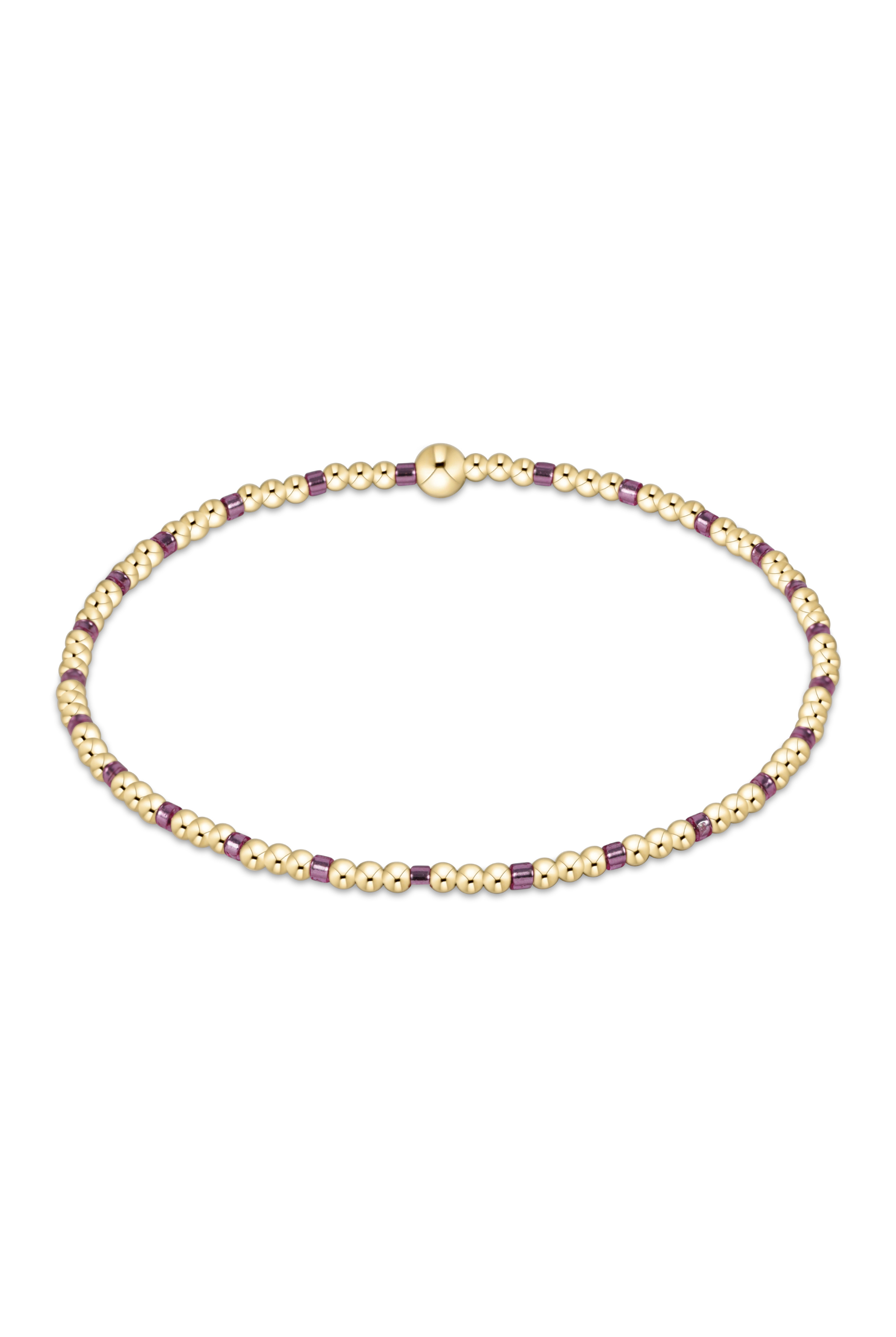 Hope Sincerity 2MM Bracelet - Pink Metallic-260 eNewton-enewton-The Lovely Closet, Women's Fashion Boutique in Alexandria, KY