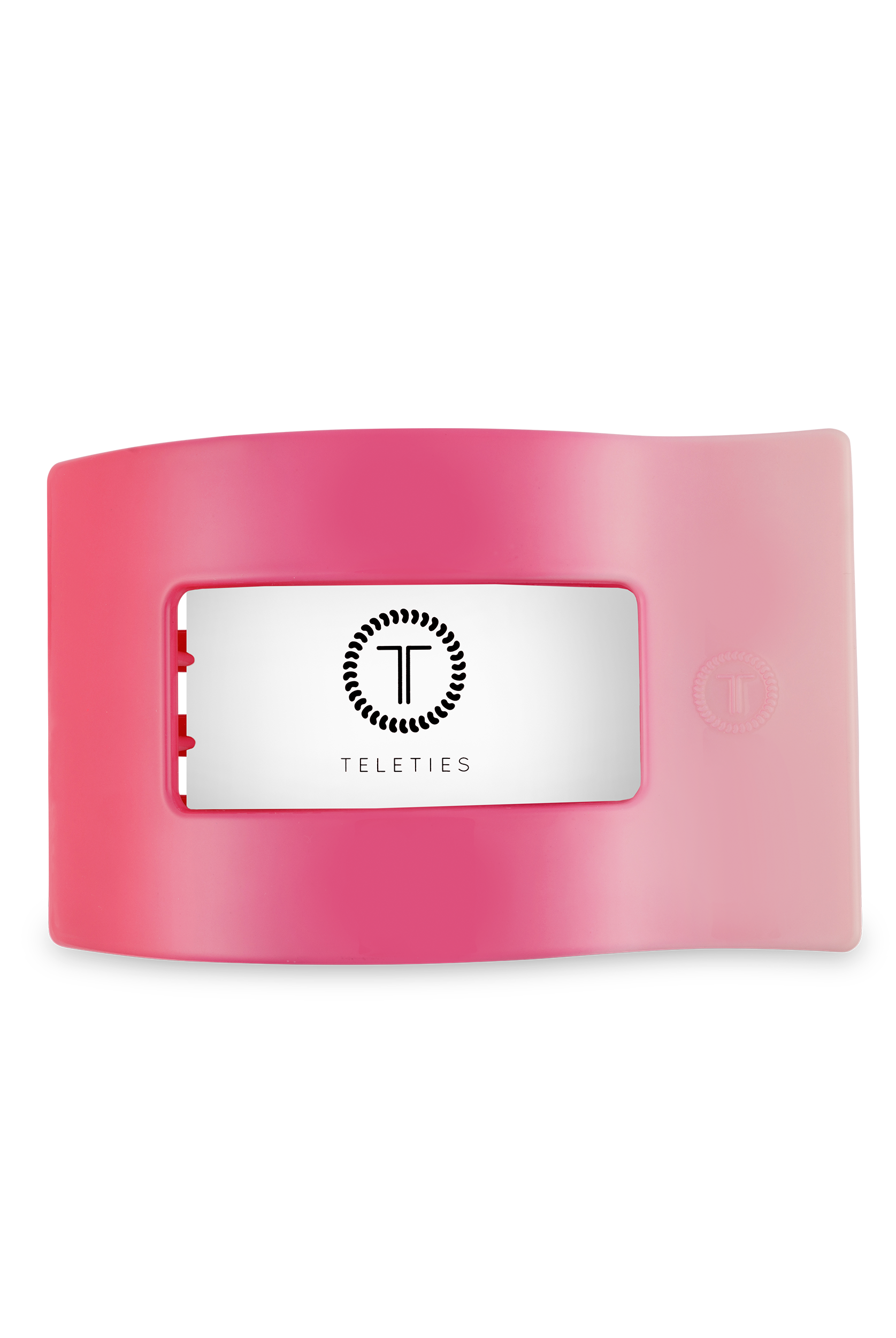 Flat Rectangle Hair Clip | Medium | Kiss & Tell-300 Headwear-TELETIES-The Lovely Closet, Women's Fashion Boutique in Alexandria, KY