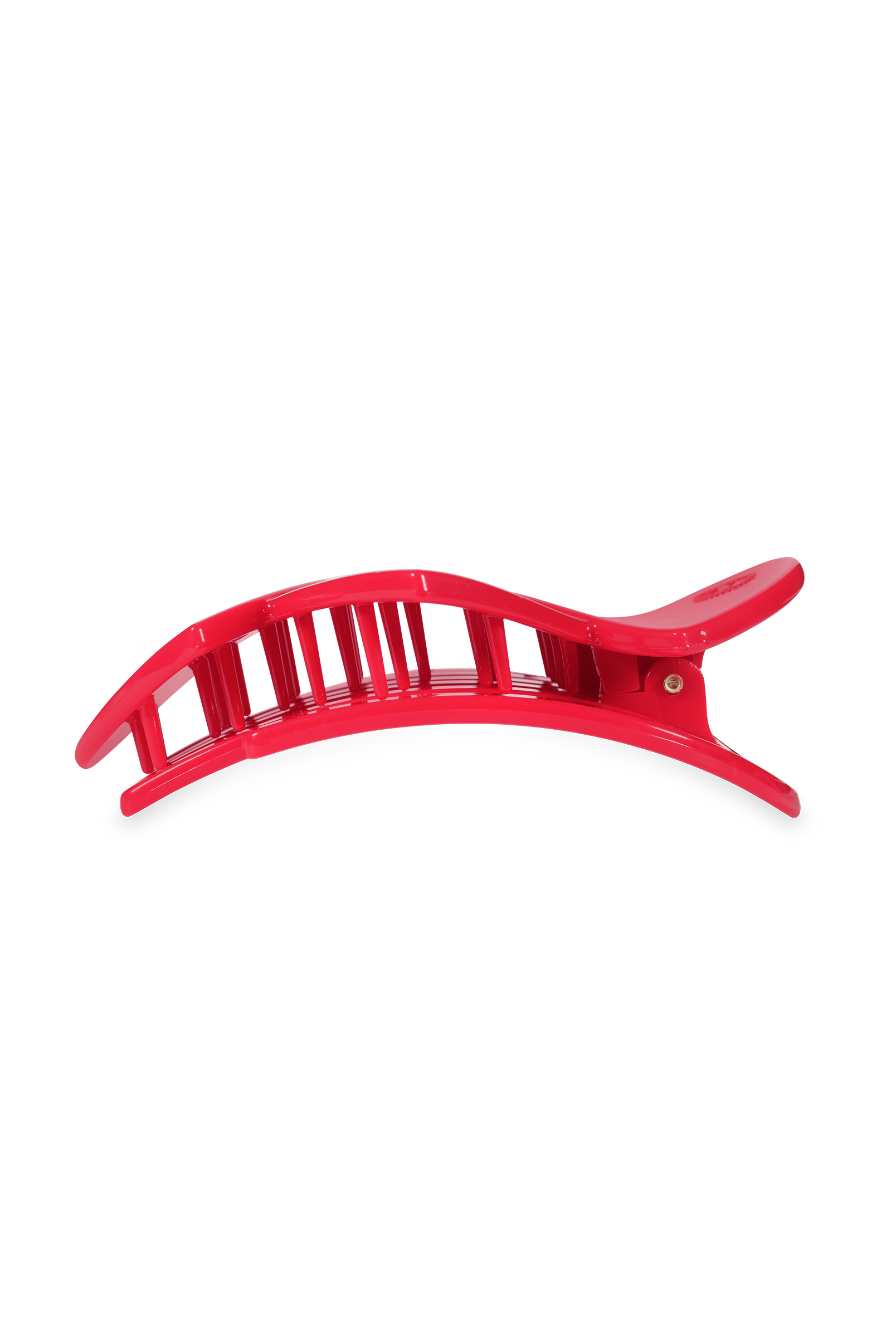 Flat Hair Clip | Tiny | Red Heart to Heart-300 Headwear-TELETIES-The Lovely Closet, Women's Fashion Boutique in Alexandria, KY