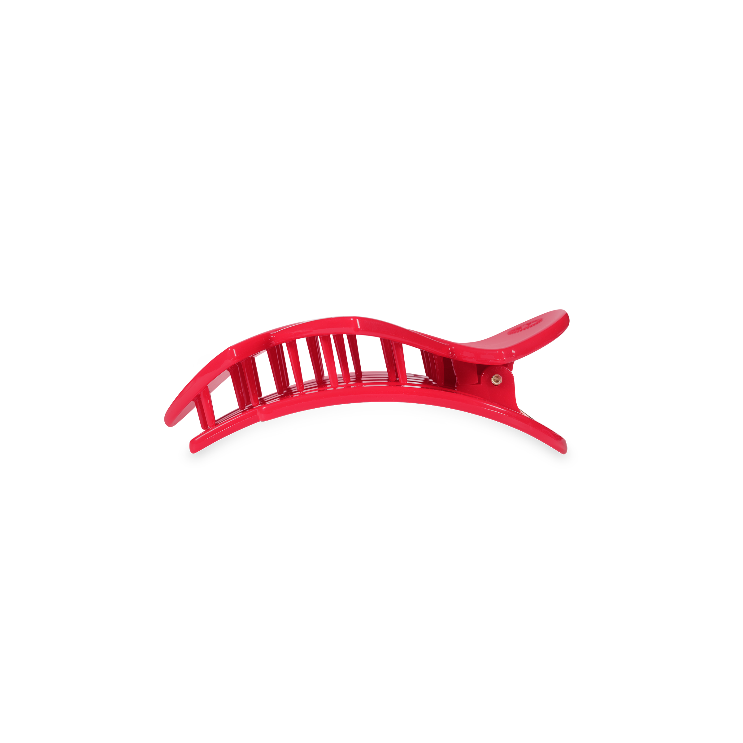 Flat Hair Clip | Tiny | Red Heart to Heart-300 Headwear-TELETIES-The Lovely Closet, Women's Fashion Boutique in Alexandria, KY