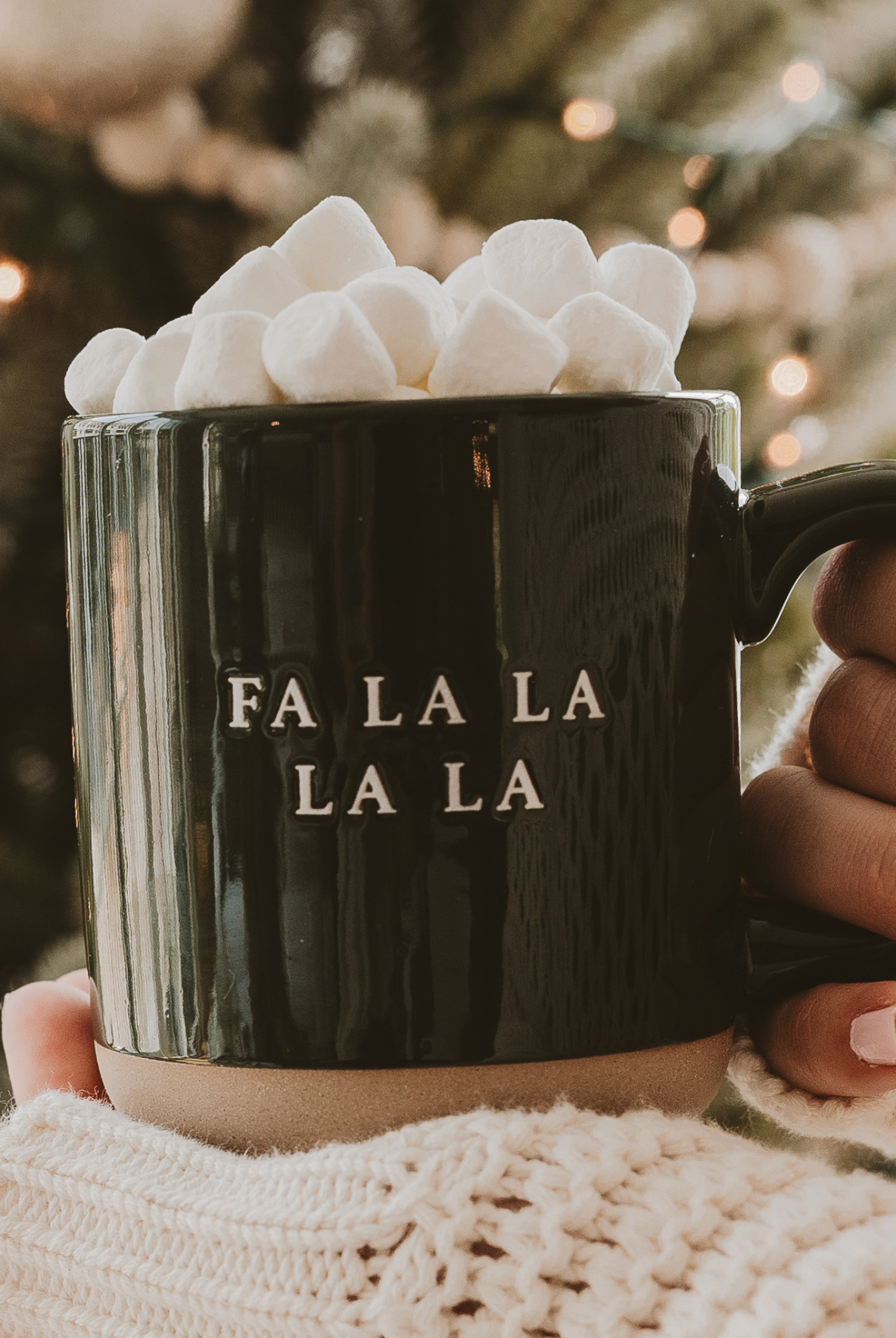 Fa La La Stoneware Coffee Mug-310 Gift-Sweet Water Decor-The Lovely Closet, Women's Fashion Boutique in Alexandria, KY