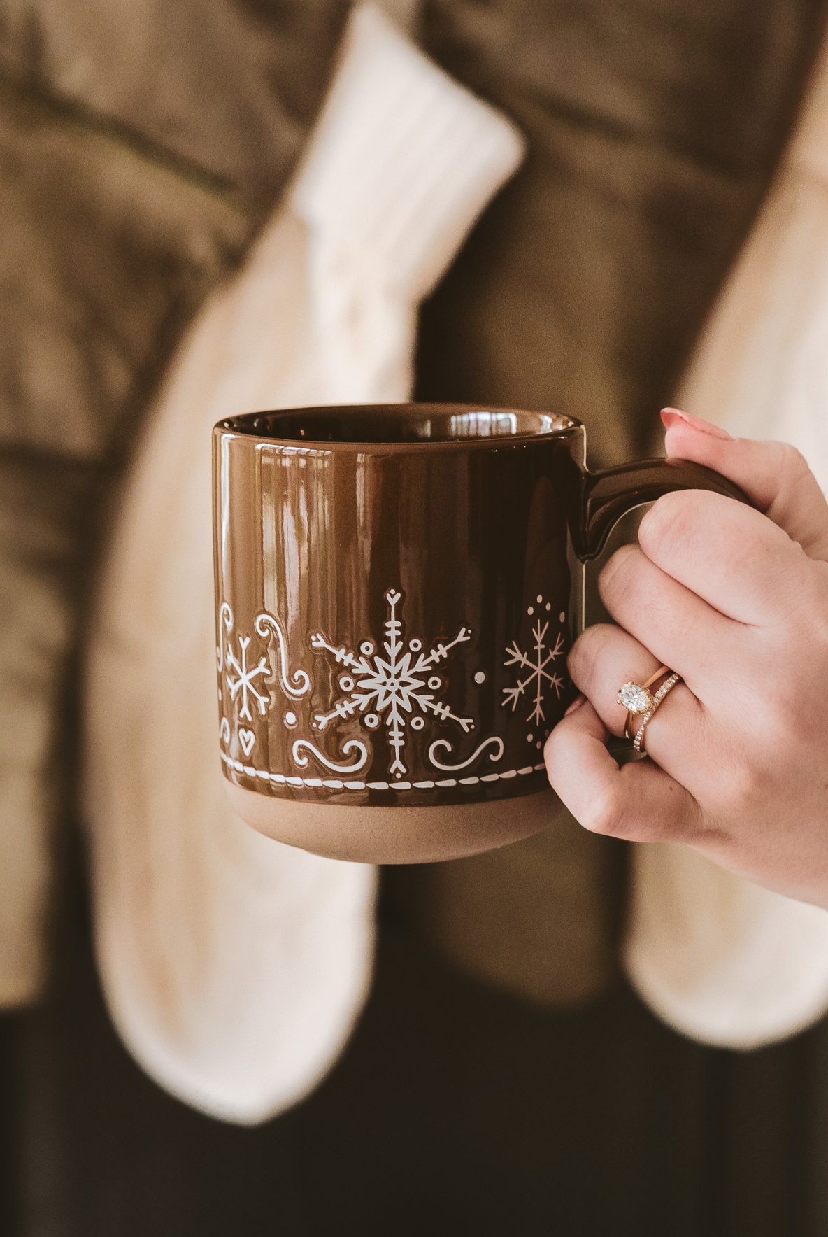 Gingerbread Stoneware Coffee Mug-310 Gift-Sweet Water Decor-The Lovely Closet, Women's Fashion Boutique in Alexandria, KY