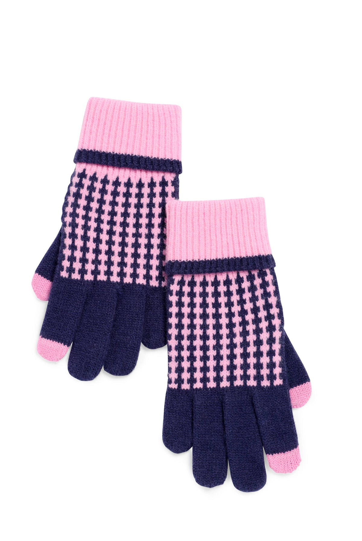 Hadley Touchscreen Gloves - Navy-350 Holiday-Shiraleah-The Lovely Closet, Women's Fashion Boutique in Alexandria, KY