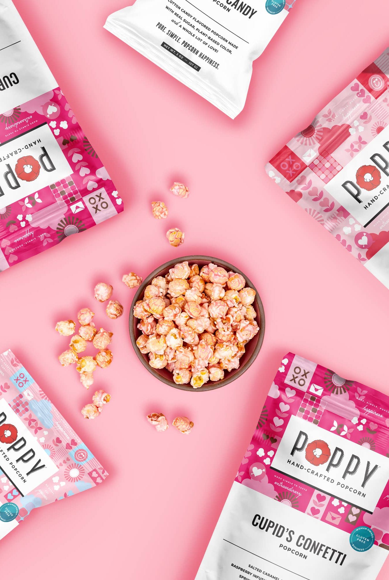 Cupid's Confetti Popcorn-330 Food-Poppy Hand-Crafted Popcorn-The Lovely Closet, Women's Fashion Boutique in Alexandria, KY