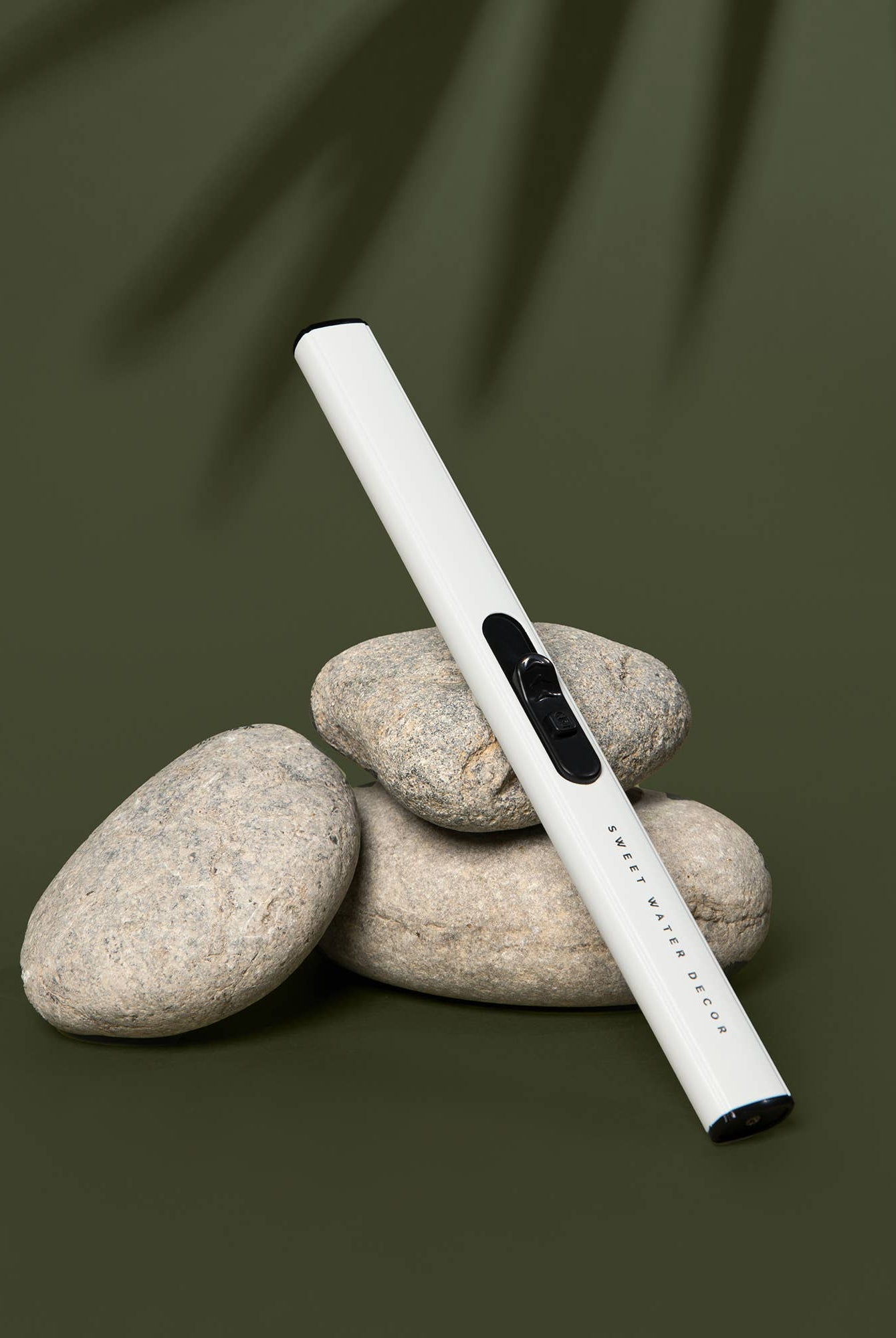 White Rechargeable Electric Lighter-310 Gift-Sweet Water Decor-The Lovely Closet, Women's Fashion Boutique in Alexandria, KY