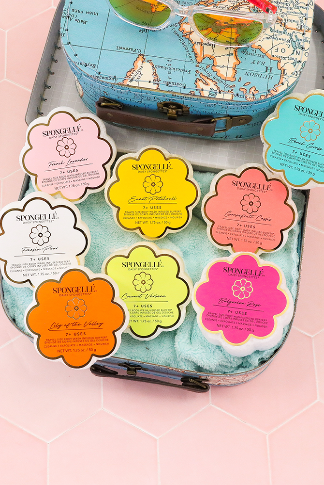 Spongelle - Daisy Spongette | Soap Buffer-340 Beauty/Self Care-Spongellé | Christmas 2025 | Stocking Stuffers | Gifts-The Lovely Closet, Women's Fashion Boutique in Alexandria, KY