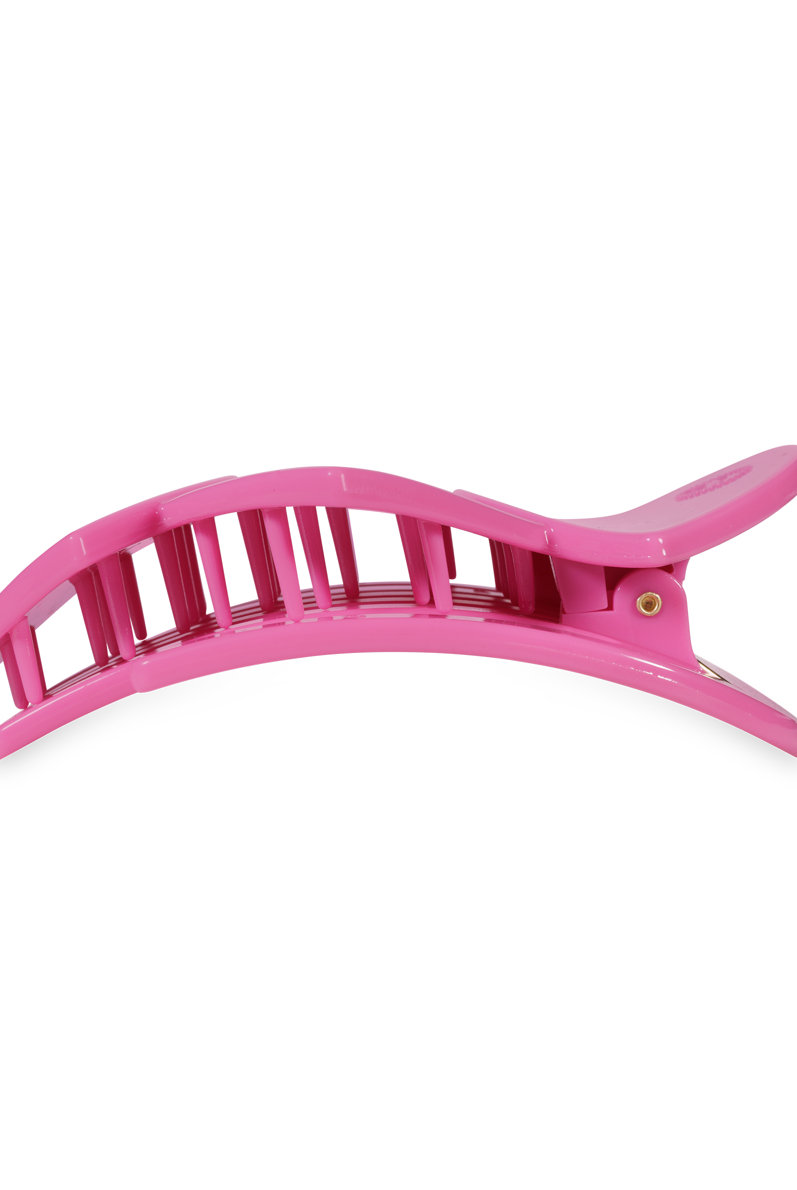 Flat Hair Clip | Medium | Pink Heart to Heart-300 Headwear-TELETIES-The Lovely Closet, Women's Fashion Boutique in Alexandria, KY