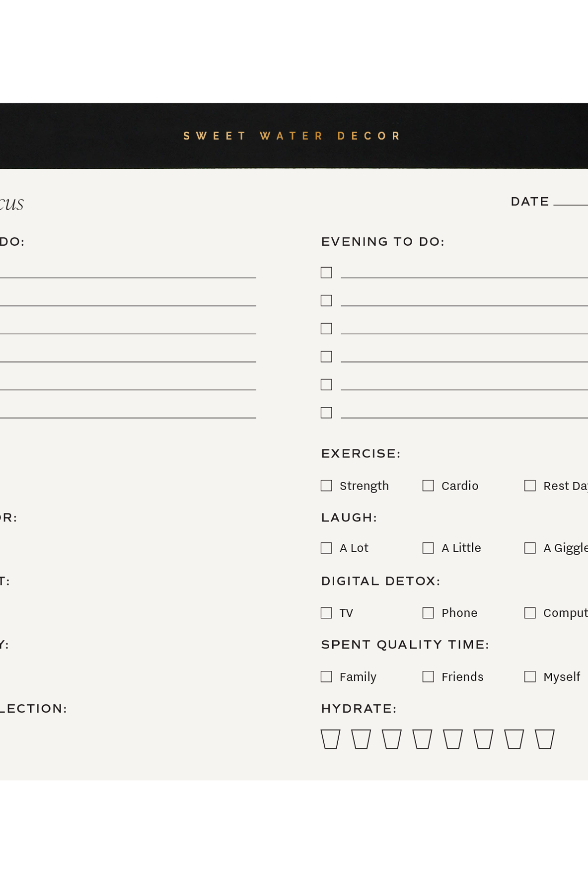 Self Care Notepad-310 Gift-Sweet Water Decor-The Lovely Closet, Women's Fashion Boutique in Alexandria, KY