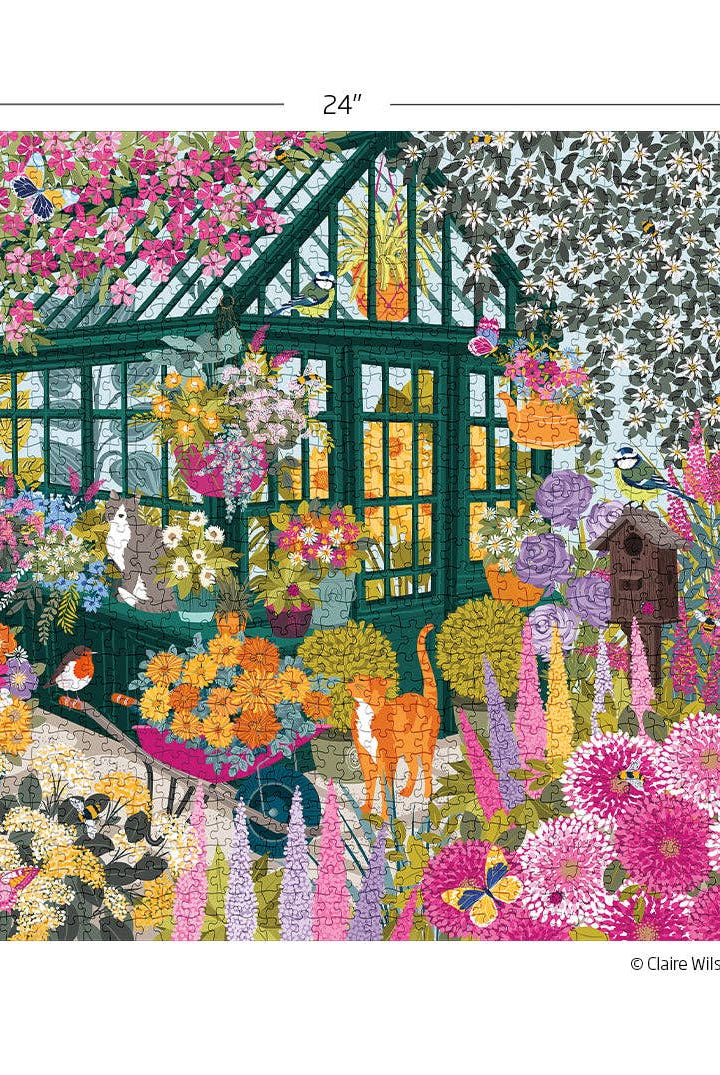 Spring Greenhouse 1000 Piece Puzzle-310 Gift-WerkShoppe-The Lovely Closet, Women's Fashion Boutique in Alexandria, KY